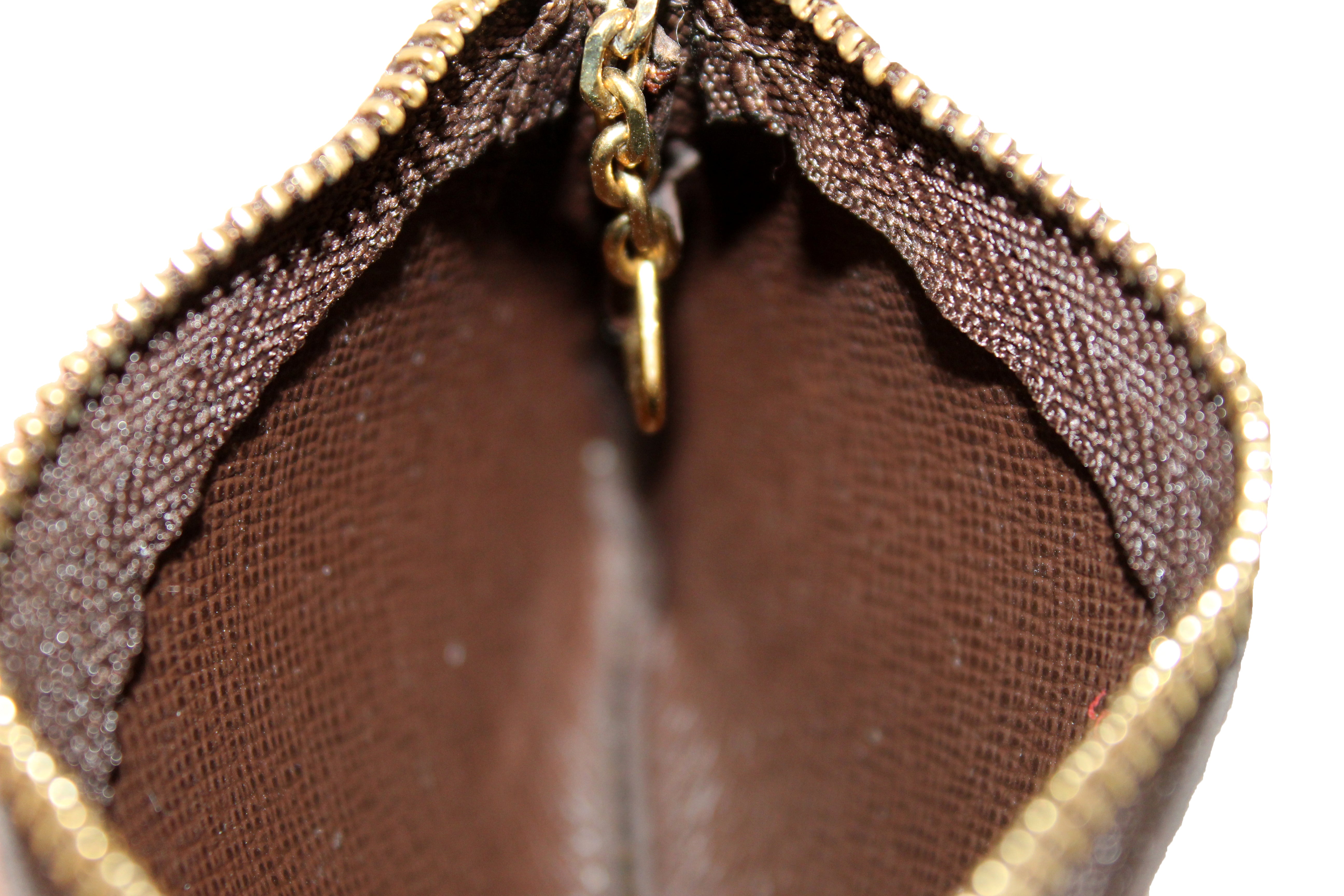 Louis Key Authentic Louis Vuitton Damier Ebene Canvas Key Pouch – Paris Station Shop