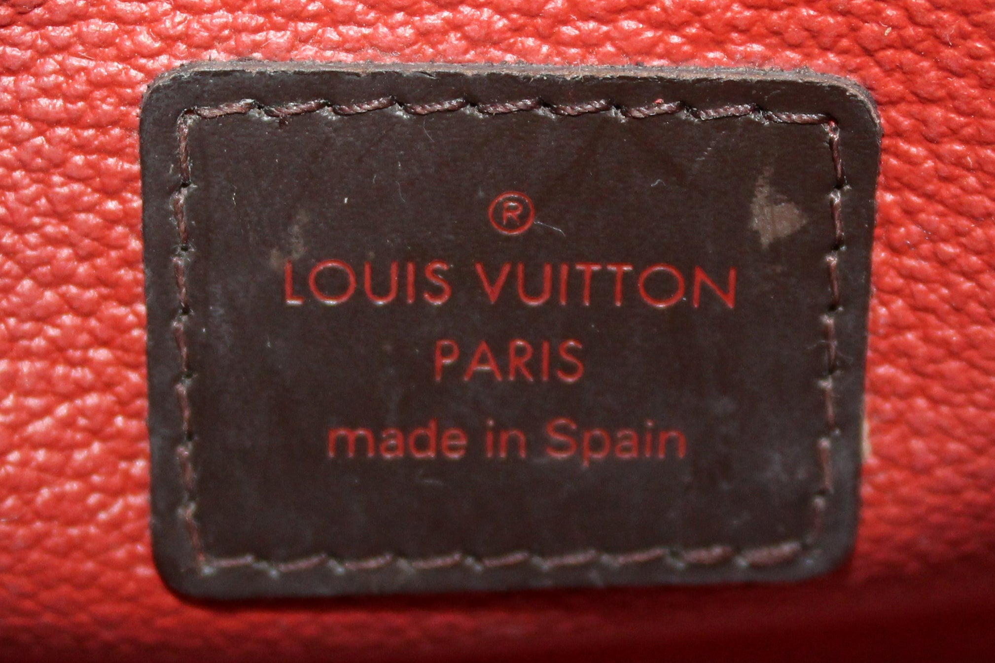 Authentic Louis Vuitton Damier Ebene Cosmetic Pouch PM