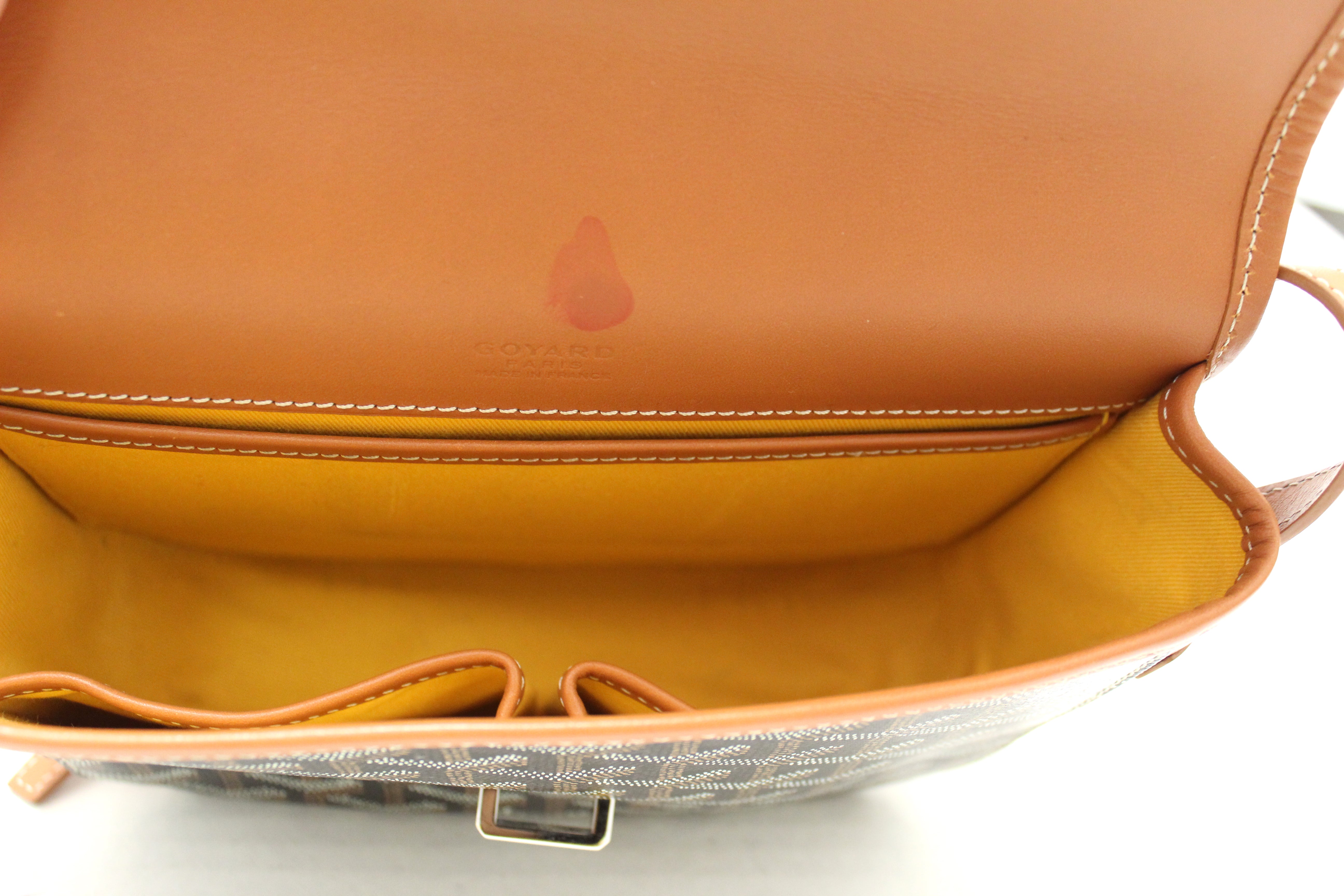 Goyard, Bags, Goyard Belvedere Messenger Bag Coated Canvas Pm Orange