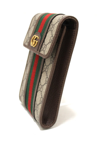 Authentic Gucci Ophidia GG Mini Phone Case Crossbody Bag