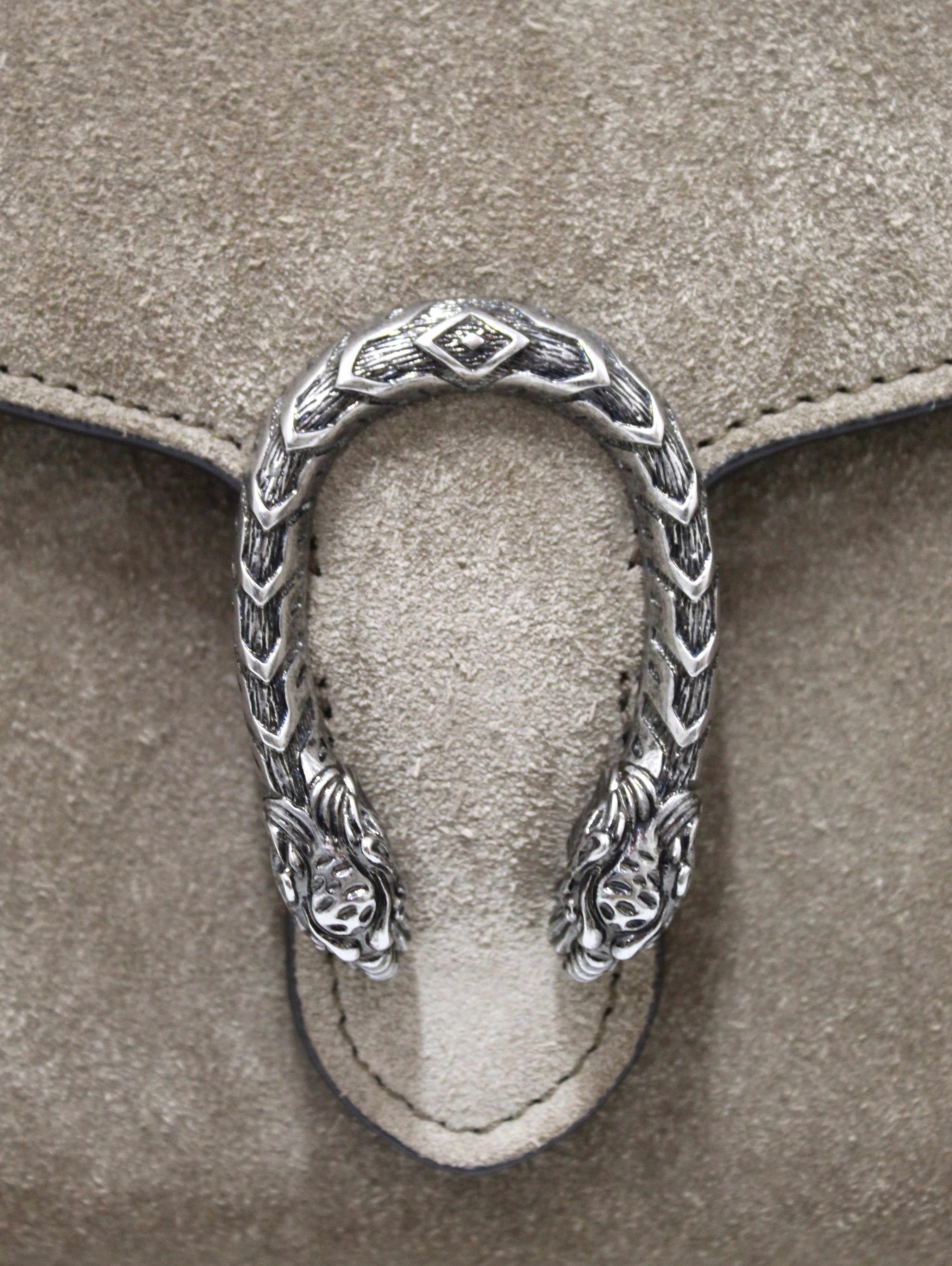 Authentic Gucci Dionysus Suede Mini Chain Crossbody Bag