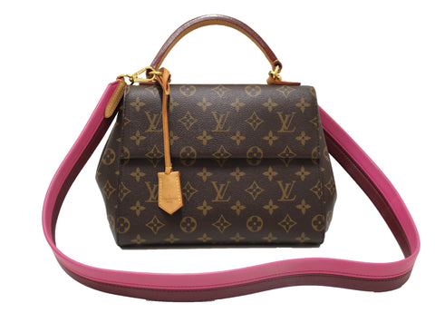 Authentic Louis Vuitton Classic Monogram Cluny BB Handbag