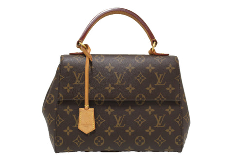 Authentic Louis Vuitton Classic Monogram Cluny BB Handbag