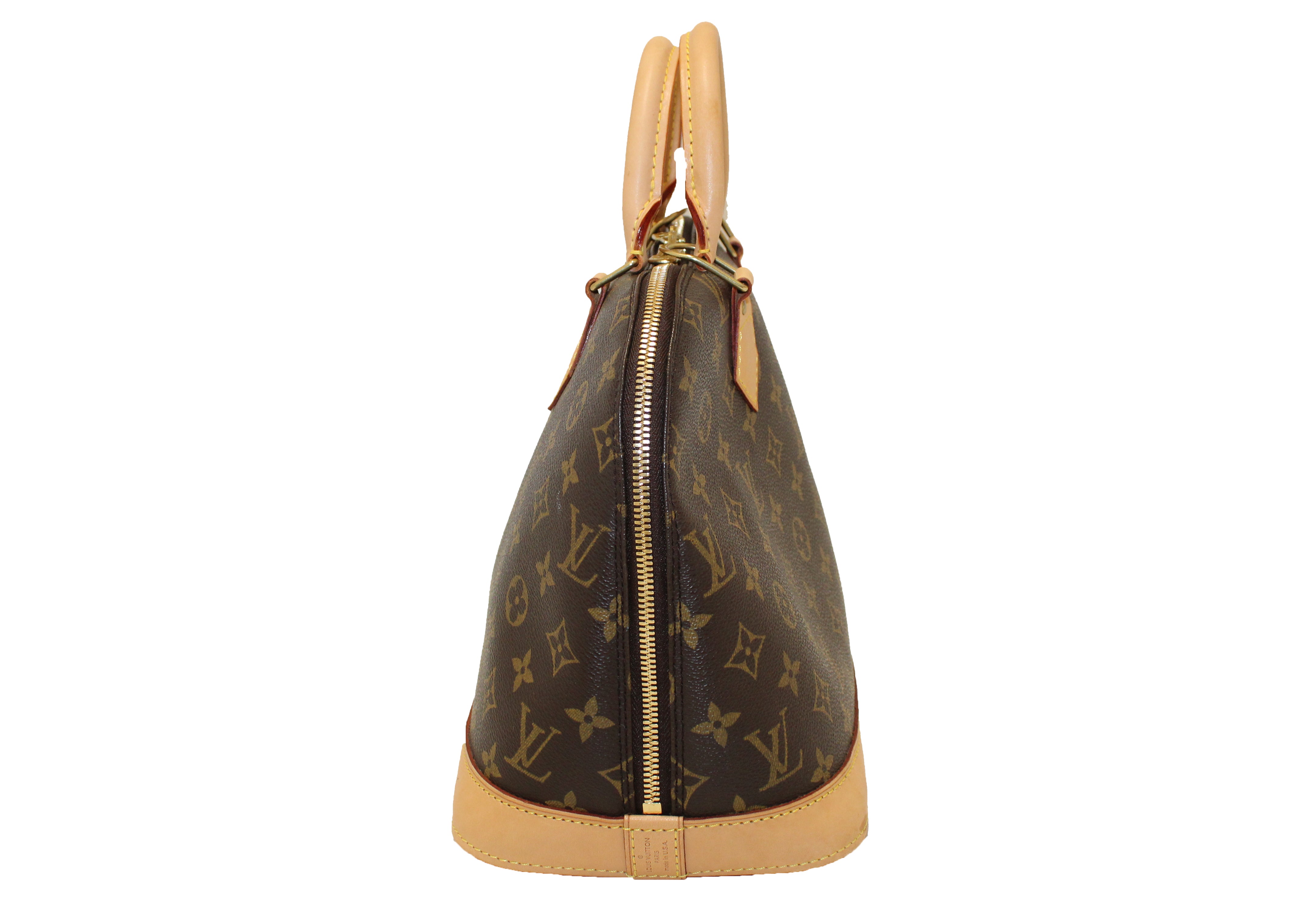 Authentic Louis Vuitton Classic Monogram Alma PM Handbag