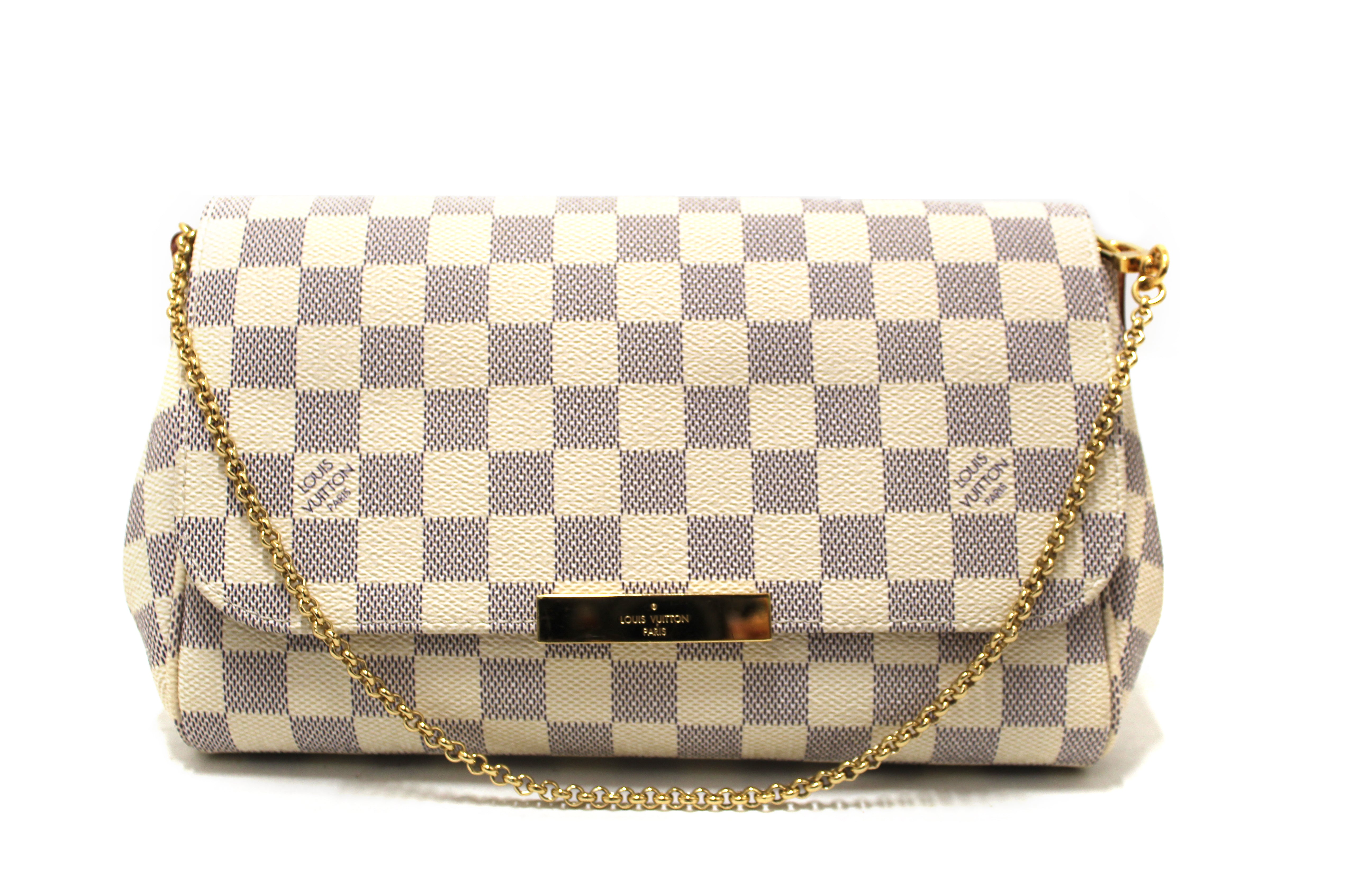 Louis Vuitton, Bags, Louis Vuitton Favorite Mm Damier Ebene Canvas  Pochette Clutch Crossbody