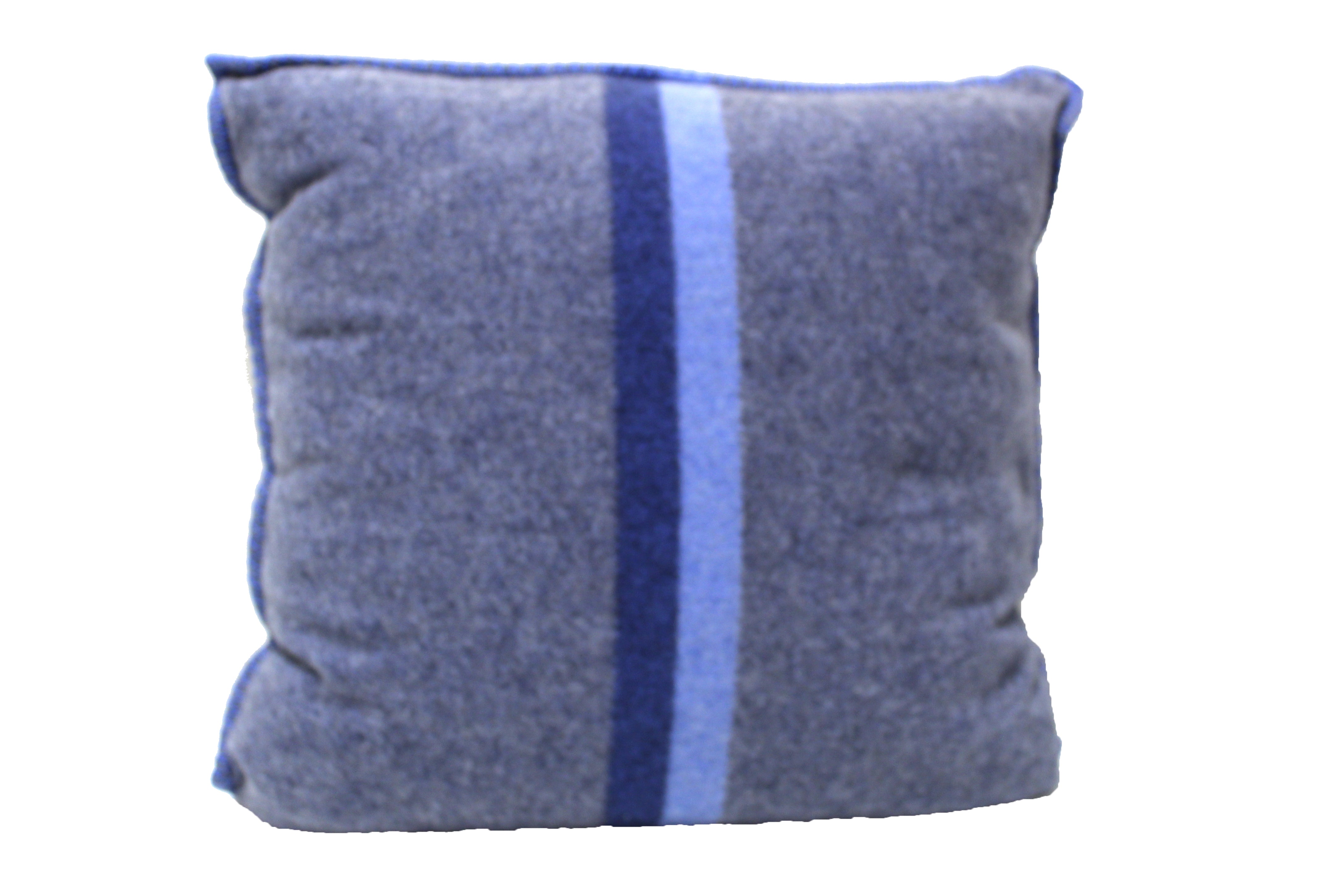 LV Blue Art Throw Pillow