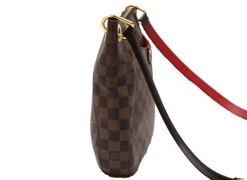 Authentic Louis Vuitton Damier Ebene Soth Bank Besace Messenger Bag