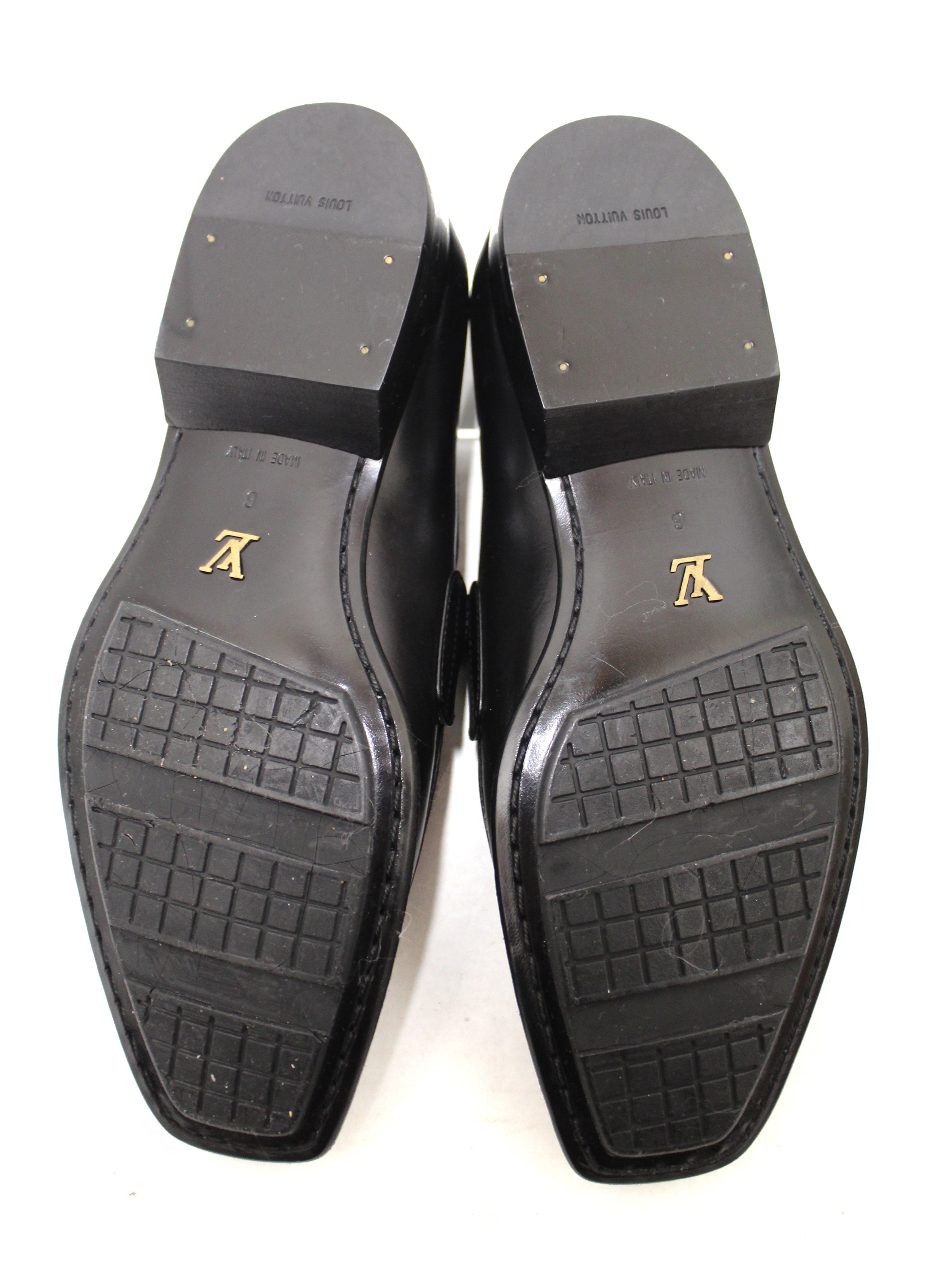 Louis Vuitton, Shoes, Authentic Mens Louis Vuitton Leather Slip On Shoe