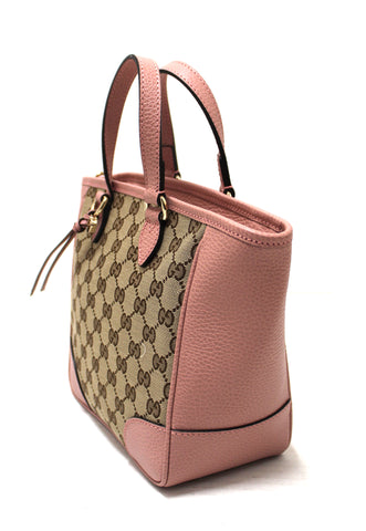 Authentic New Gucci Pink Bree Small Tote Crossbody Hand Bag 449241