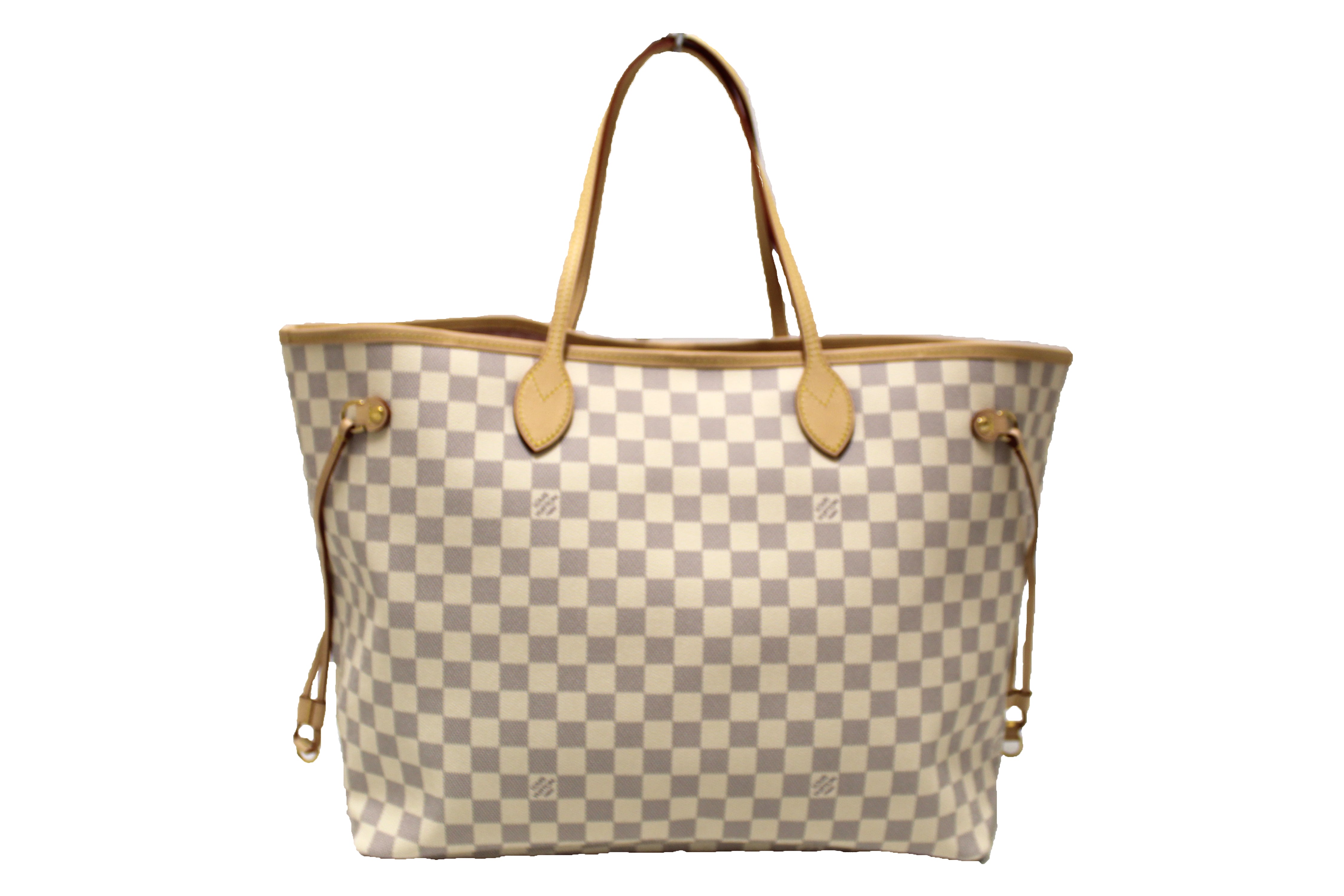 Authentic NEW Louis Vuitton Damier Azur Neverfull GM Shoulder Tote Bag