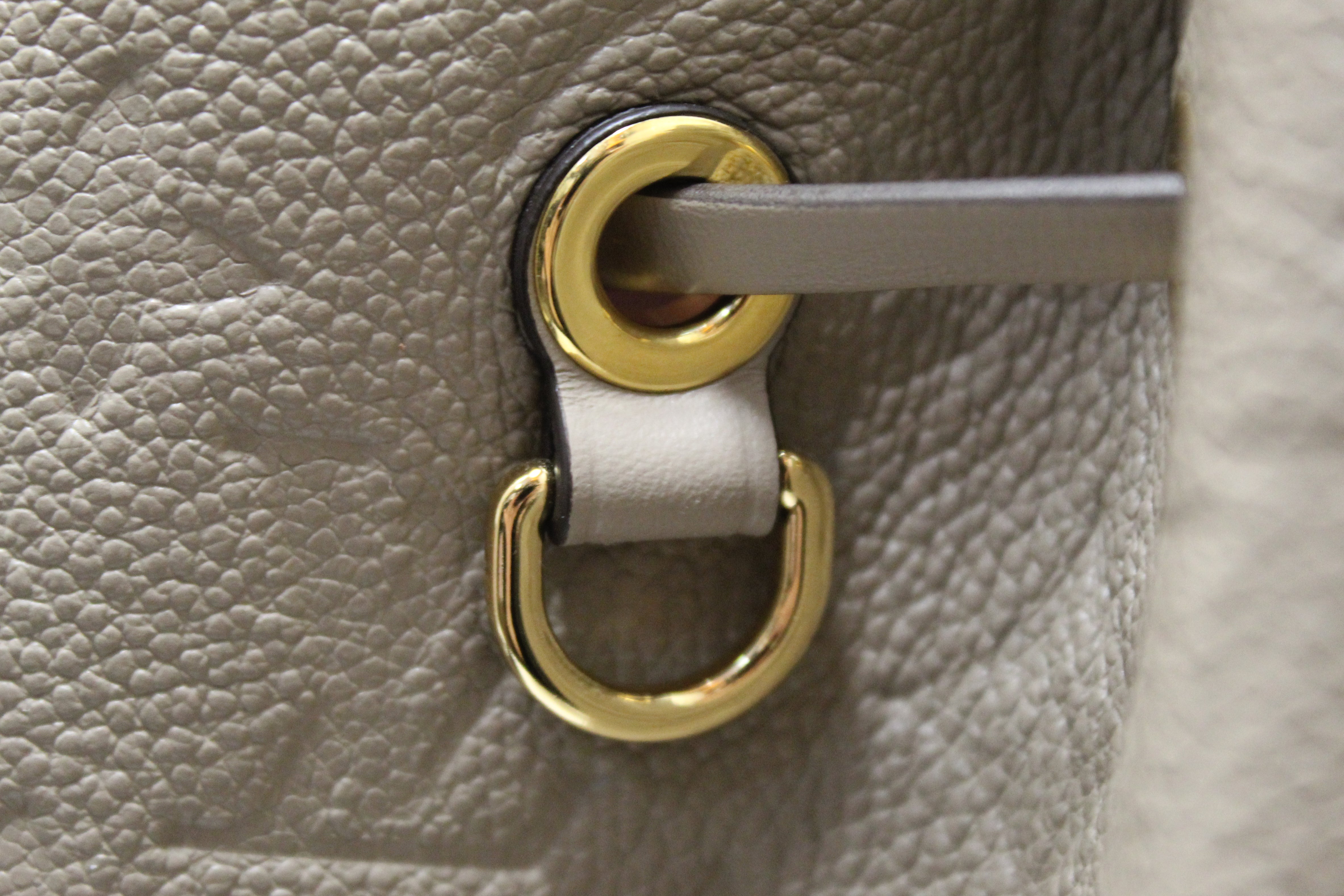 Louis Vuitton Turtledove Monogram Empreinte Montsouris Backpack, myGemma