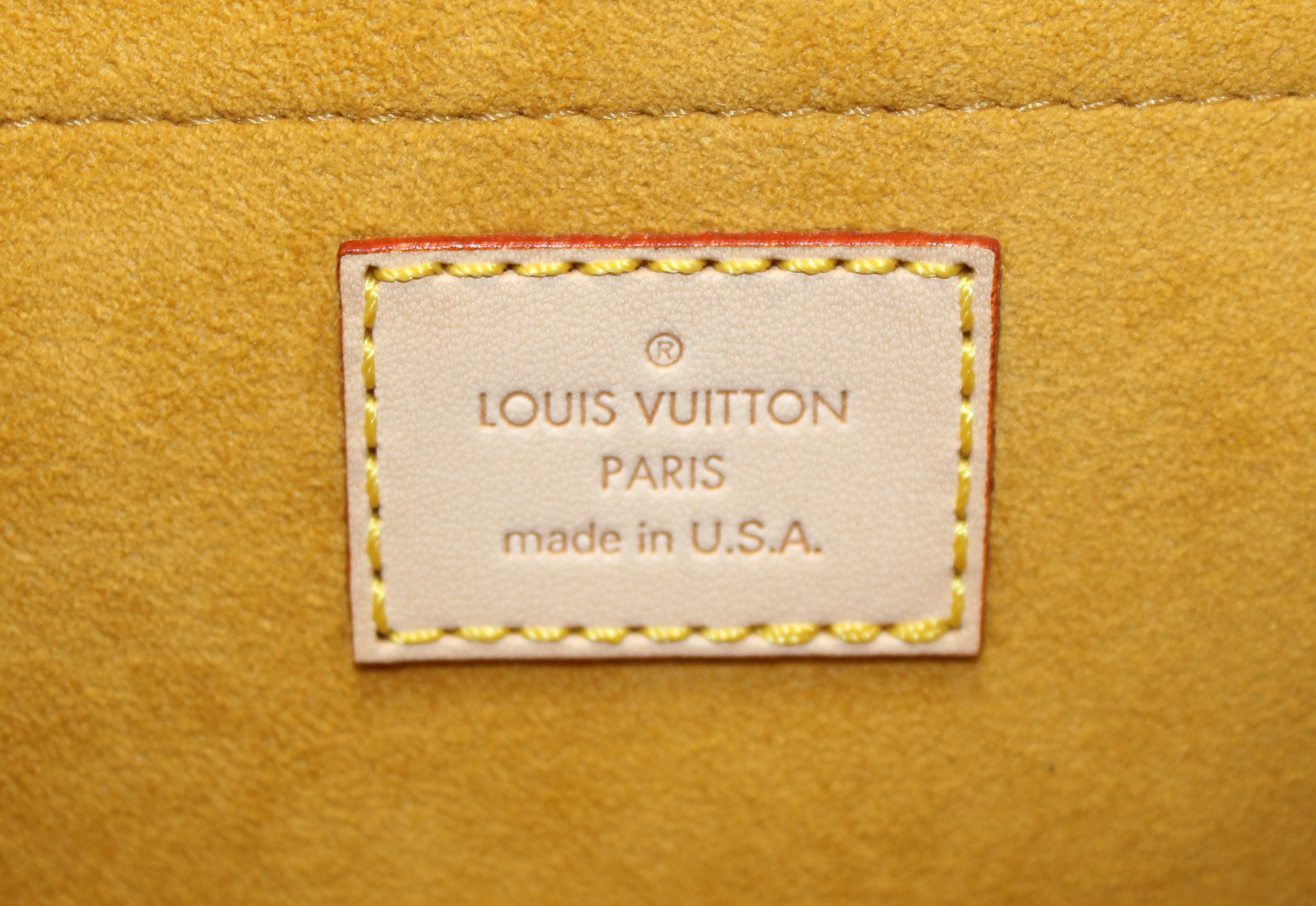 LOUIS VUITTON Monogram Denim Mini Pleaty Blue 86652