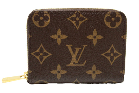 Authentic Louis Vuitton Classic Monogram Zippy Coin Purse