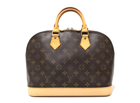 Authentic Louis Vuitton Classic Monogram Alma PM Handbag