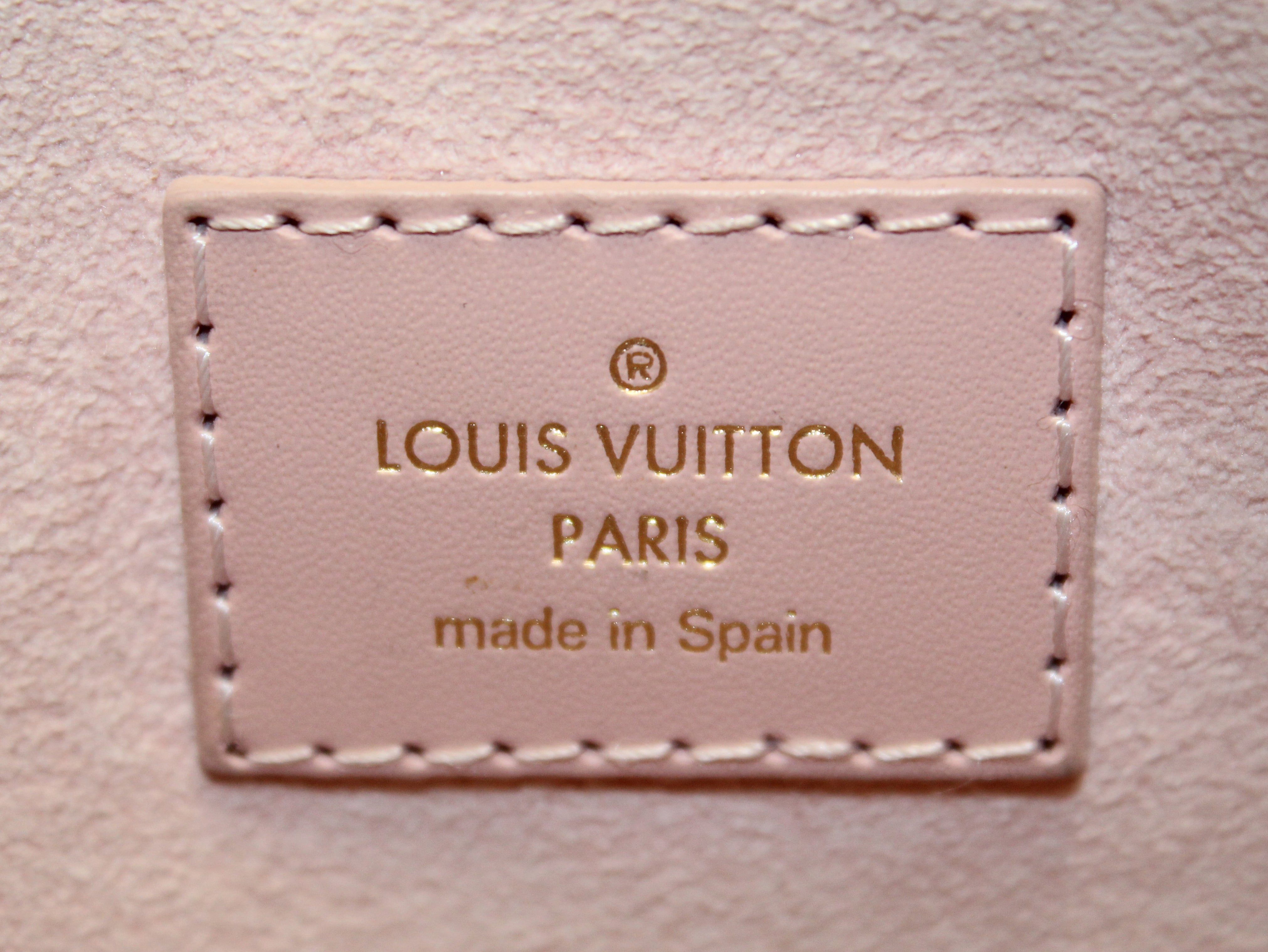 Louis Vuitton Studded Damier Azur Ballerine City Pouch Toiletry