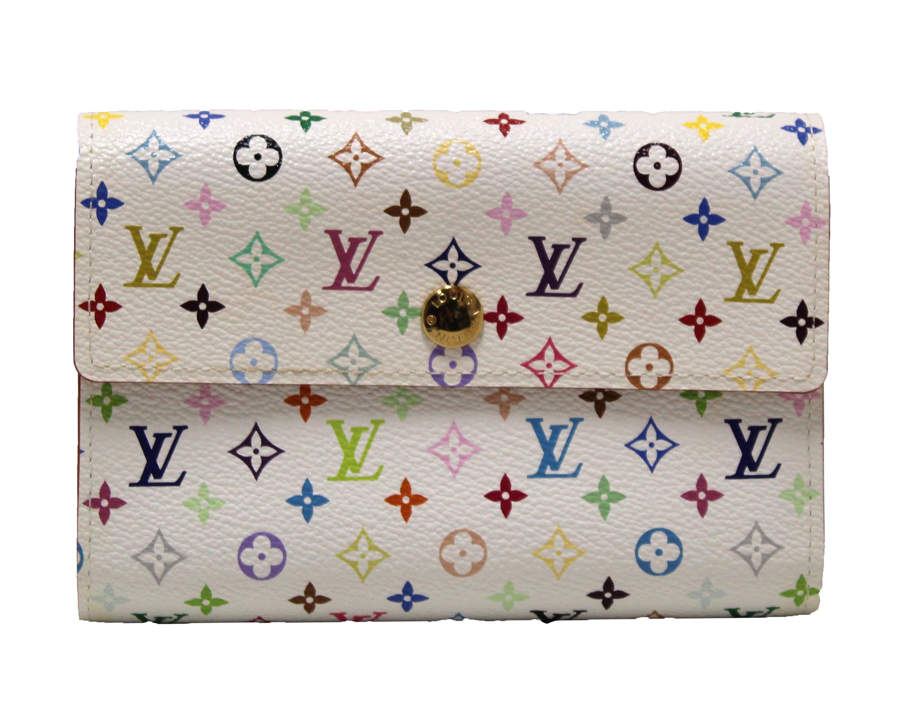 Louis Vuitton Alexandra wallet Multiple colors Cloth ref.170410