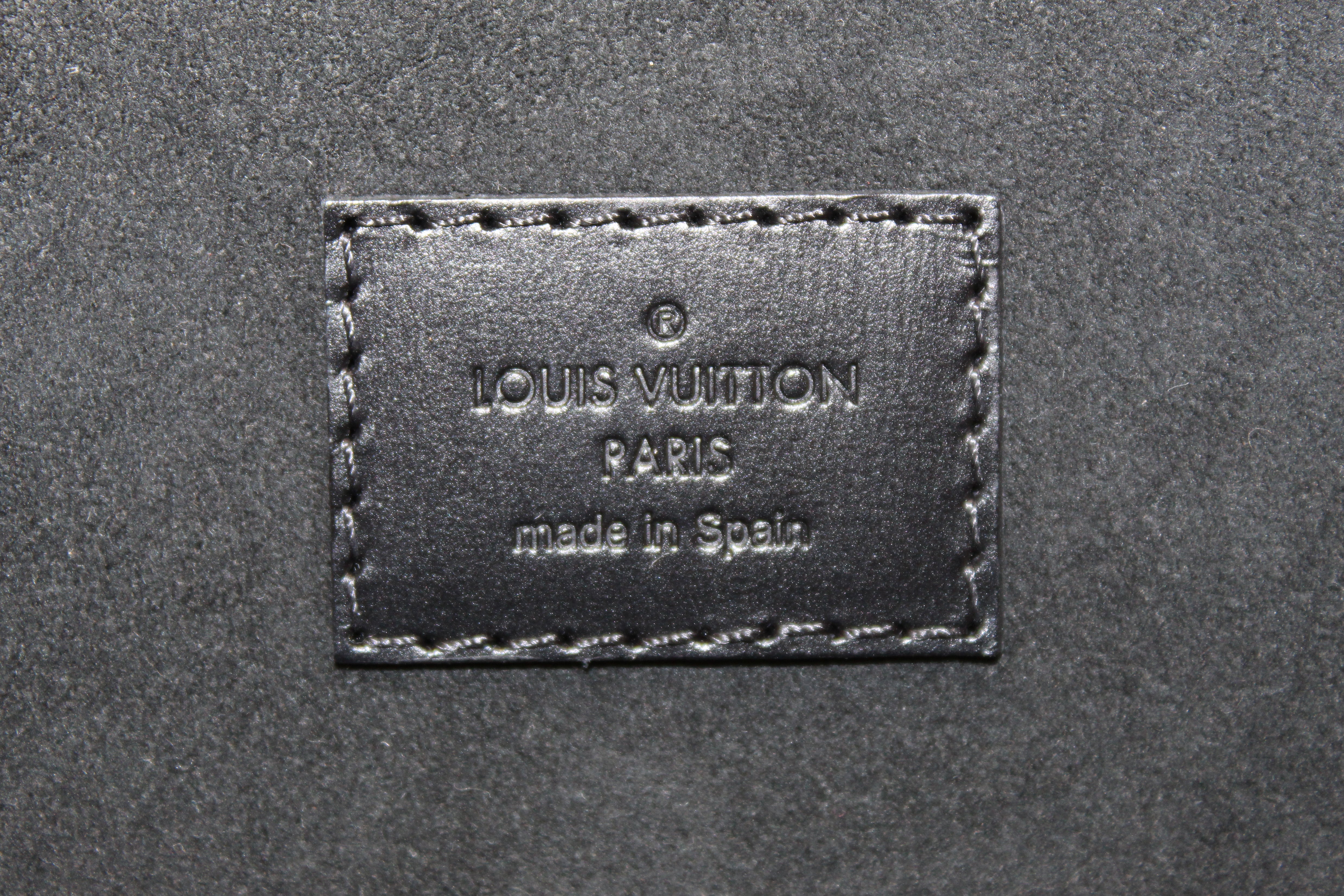 Louis Vuitton Monogram Reverse Canvas & Black Calfskin Cannes