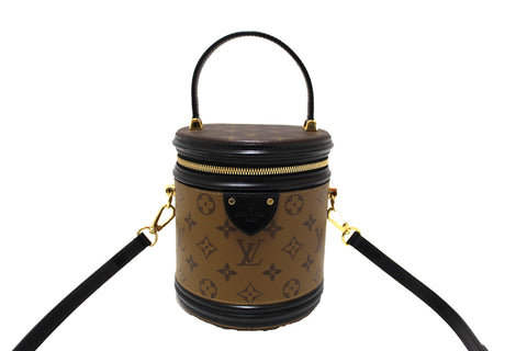 Authentic Louis Vuitton Monogram Reverse Canvas Cannes Vanity Bag