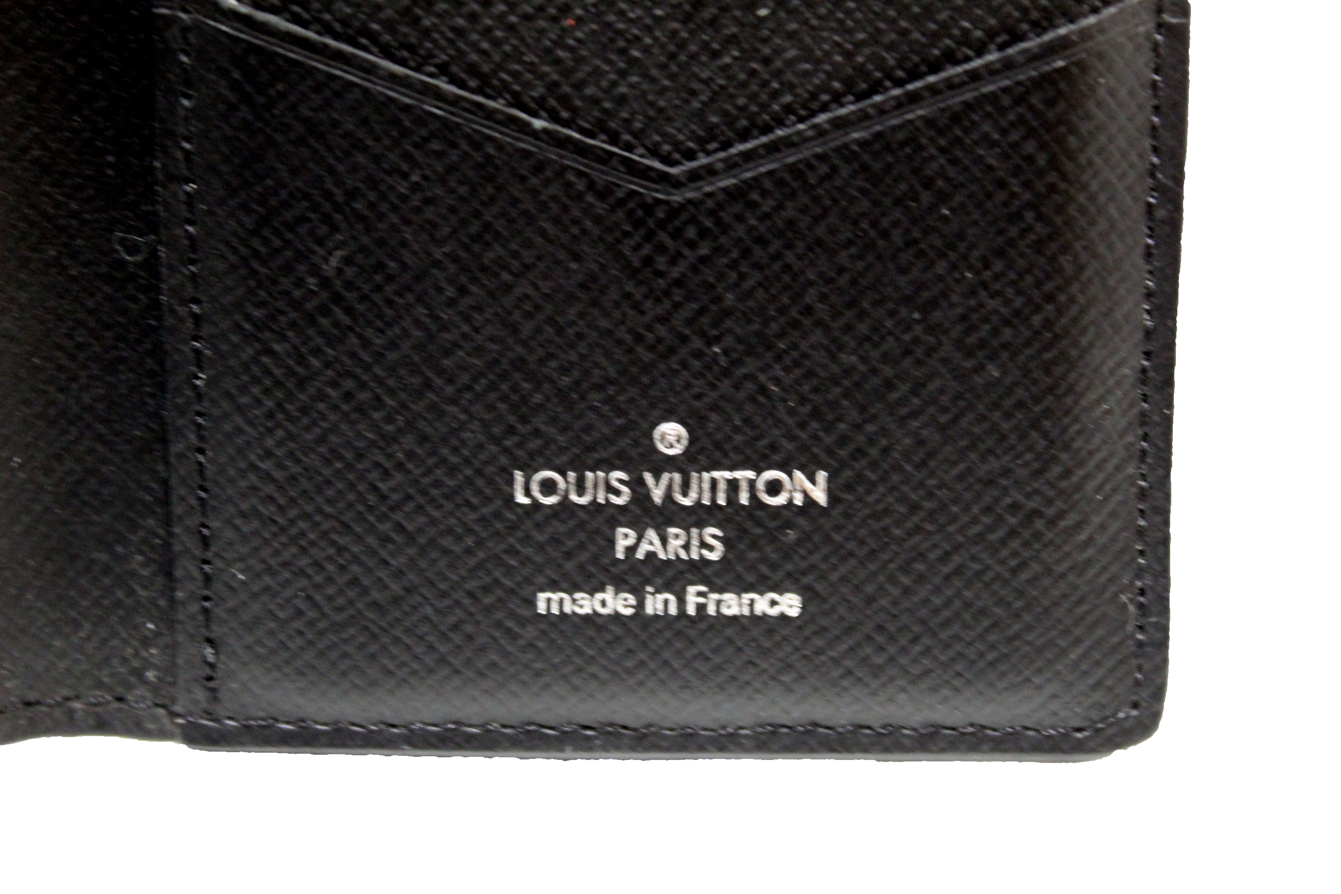 Authentic Louis Vuitton Monogram Eclipse Canvas Pocket Organizer