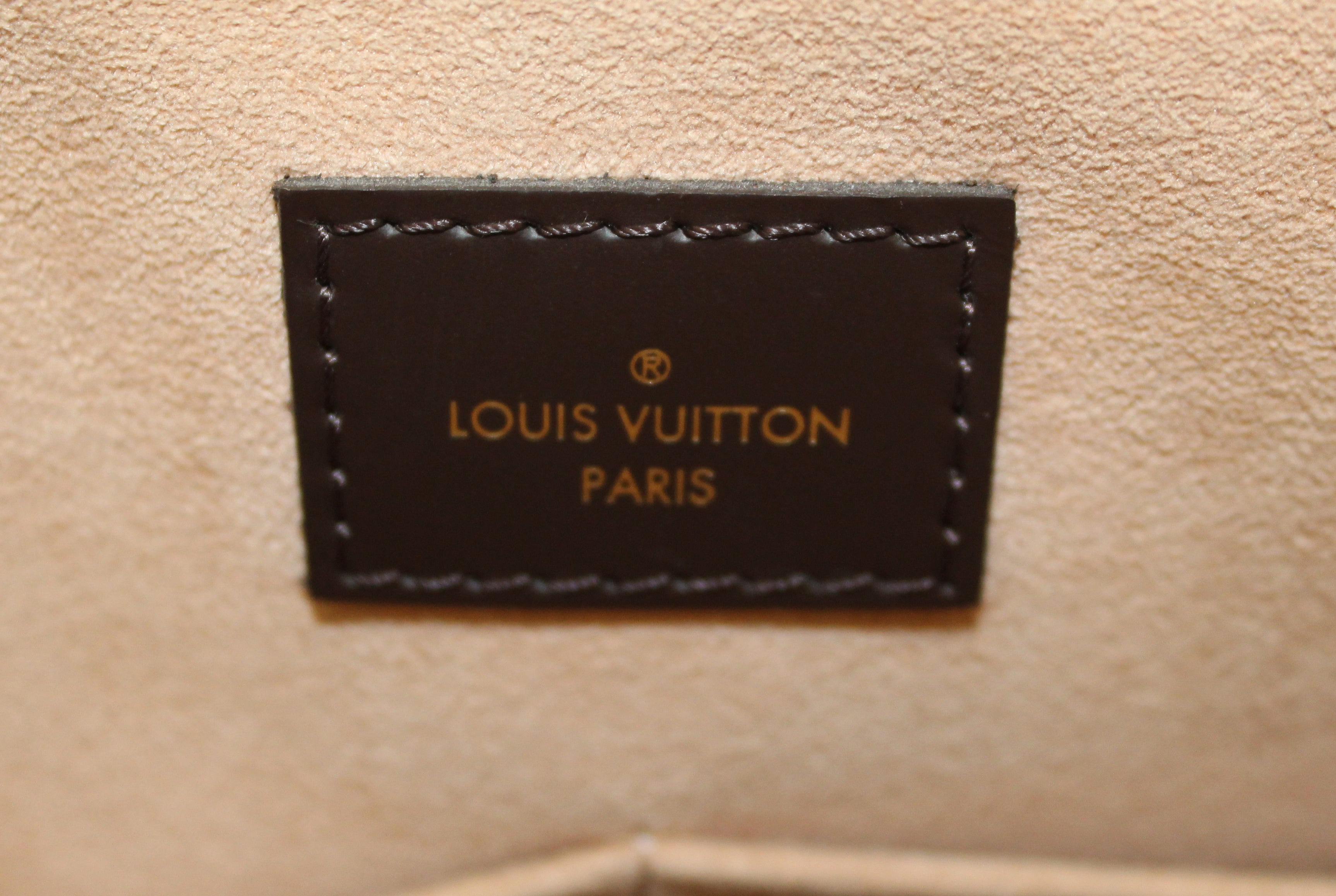 Authentic Louis Vuitton Damier Ebene Canvas Kensignton Bowling Handbag –  Paris Station Shop