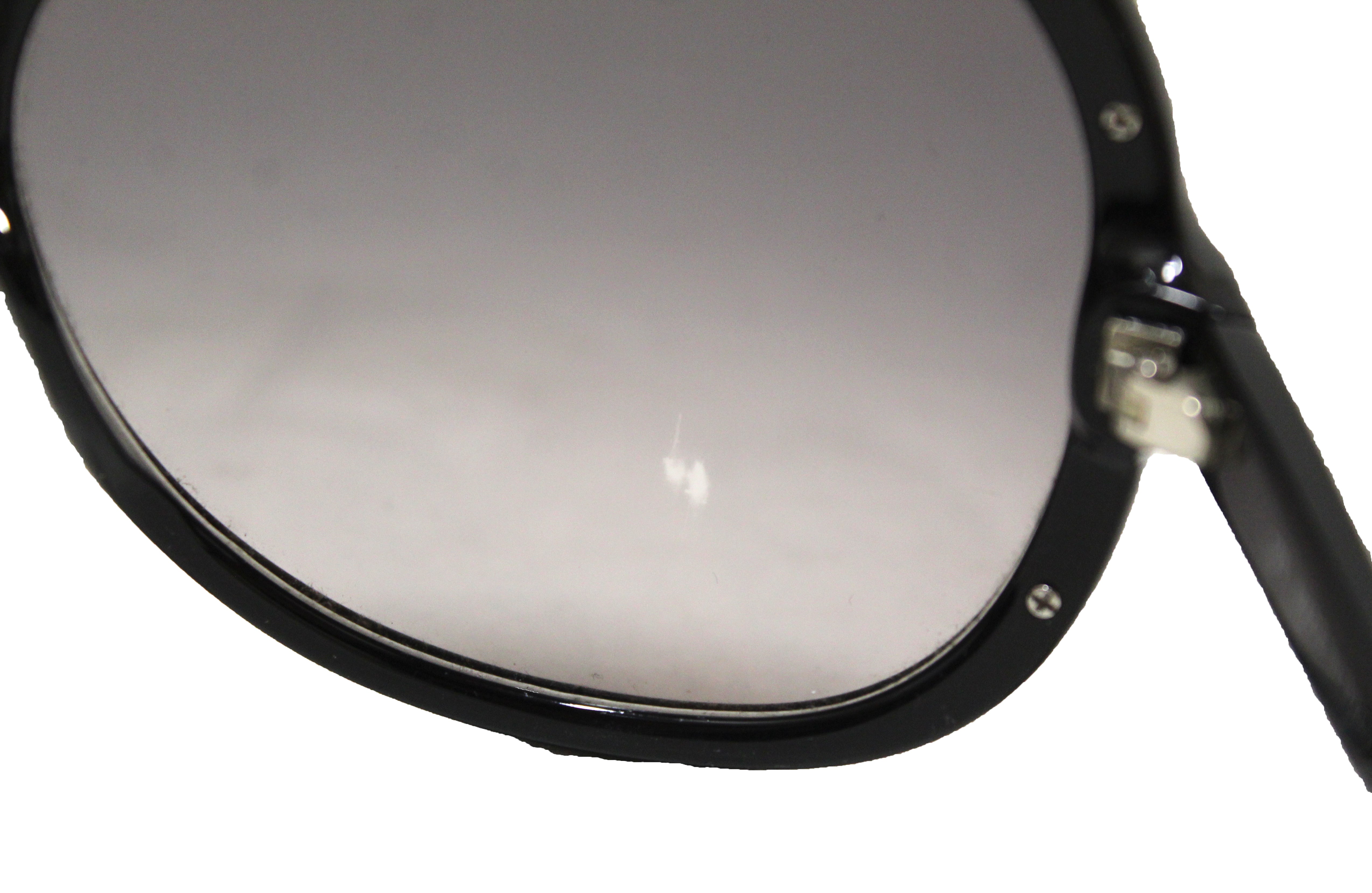 Authentic Fendi Black Acetate Frame Sunglasses