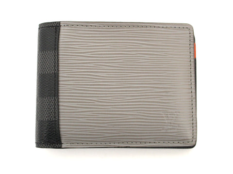 Authentic Louis Vuitton Epi Graphite Limited Edition Men's Multiple Wallet
