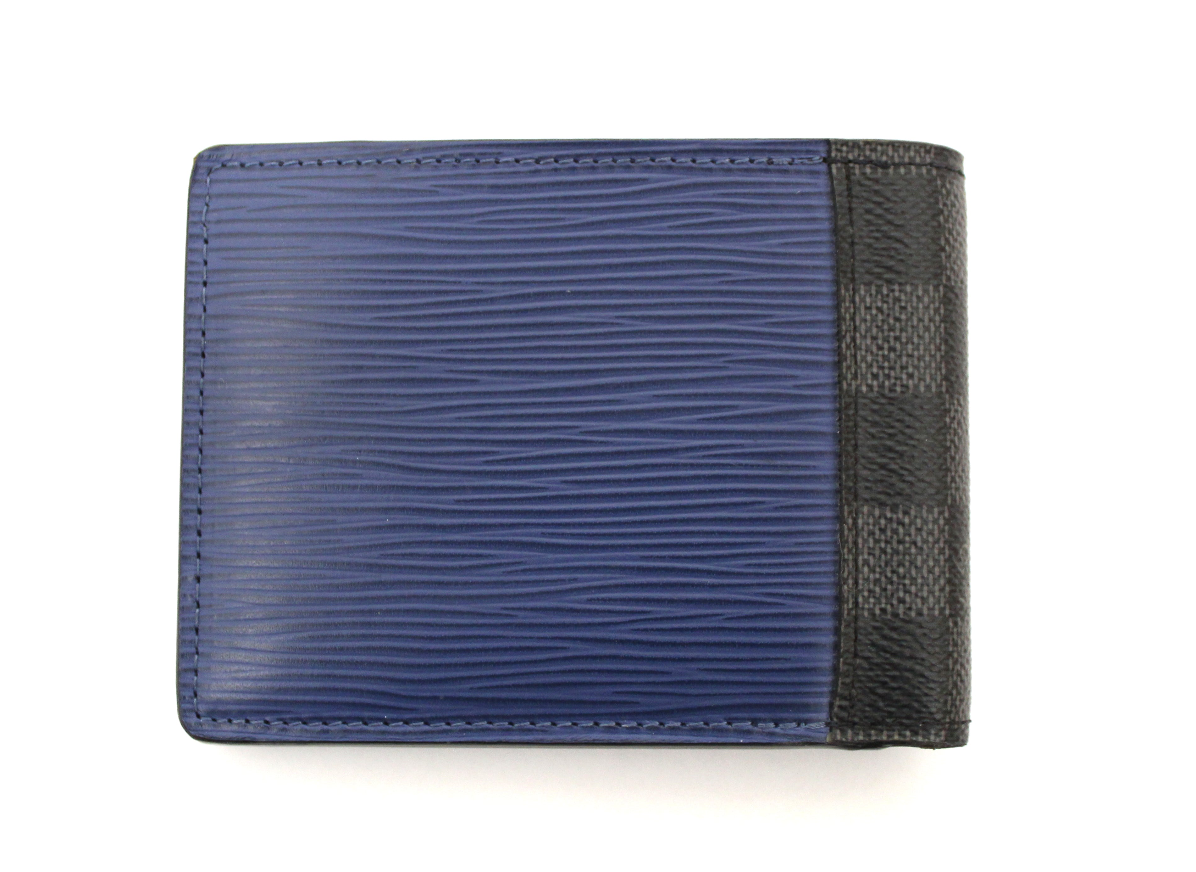 Authentic Louis Vuitton Epi Graphite Limited Edition Men's Multiple Wallet