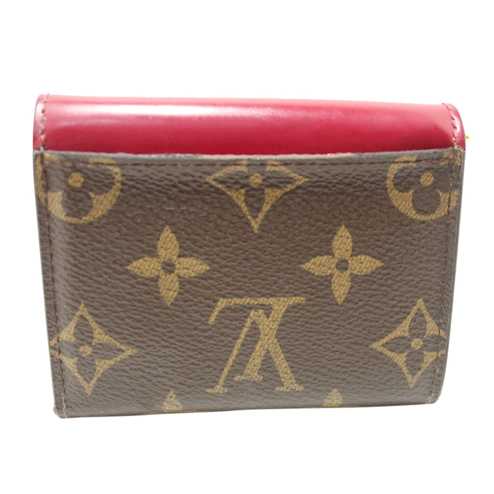 Louis Vuitton Monogram Fuchsia Wallet Button Snap