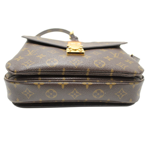 Authentic Louis Vuitton Classic Monogram Metis Pochette Messenger Bag