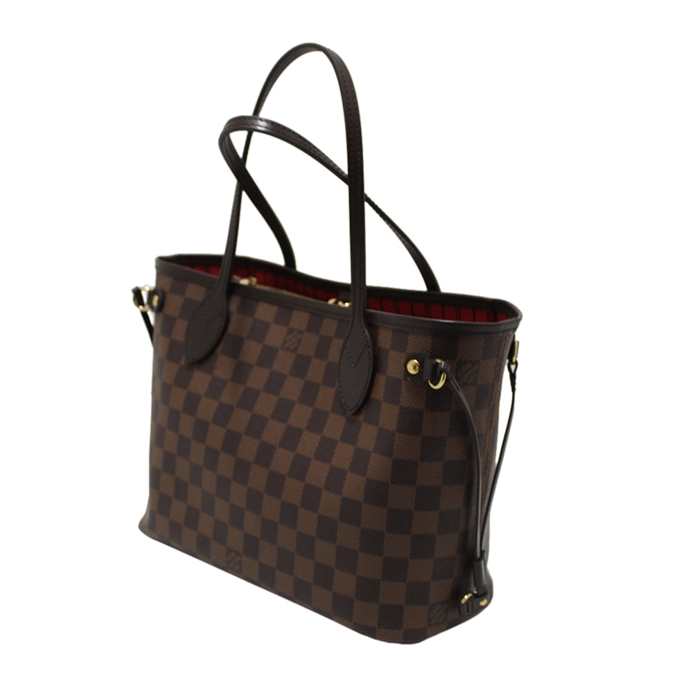Louis Vuitton, Bags, Louis Vuitton Lv Reversible Tote Shoulder Bag N4050  Damier Ebene Canvas