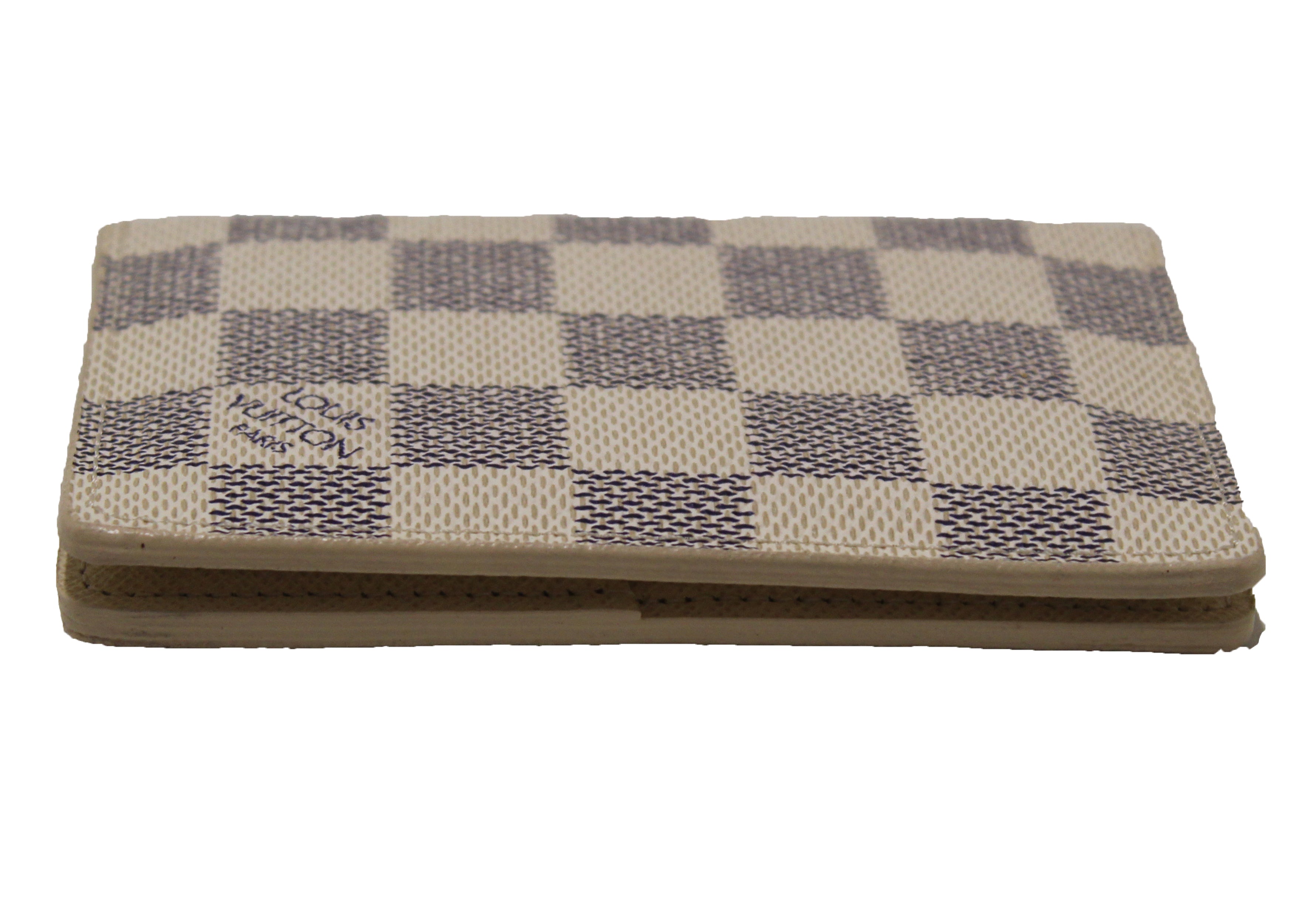Authentic Louis Vuitton Damier Azur Canvas Pocket Organizer Card Holde –  Paris Station Shop