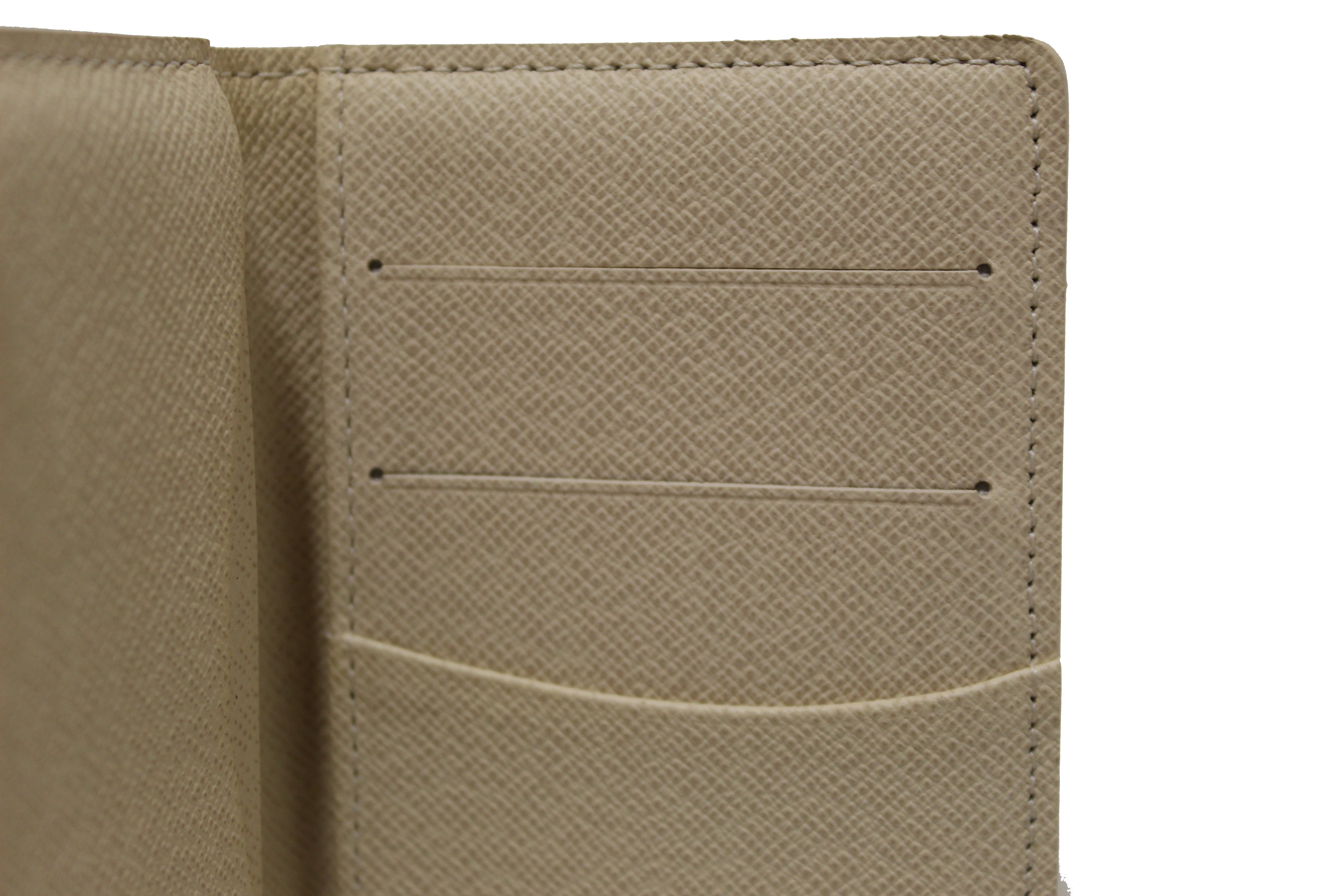 Authentic Louis Vuitton Damier Azur Canvas Pocket Organizer Card Holder