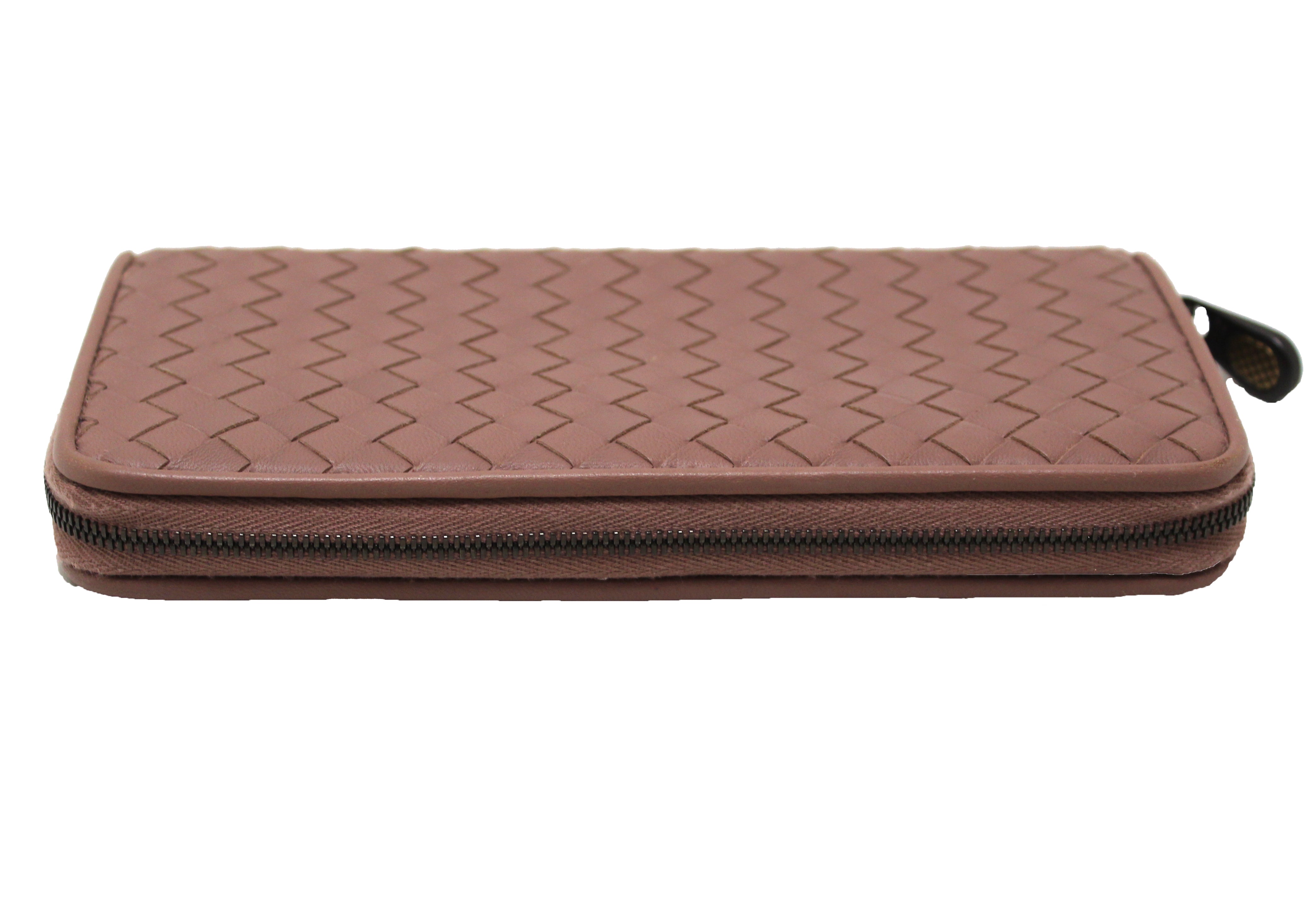 Bottega Veneta Bi-Colour Nappa Leather French Wallet 608263 V3964
