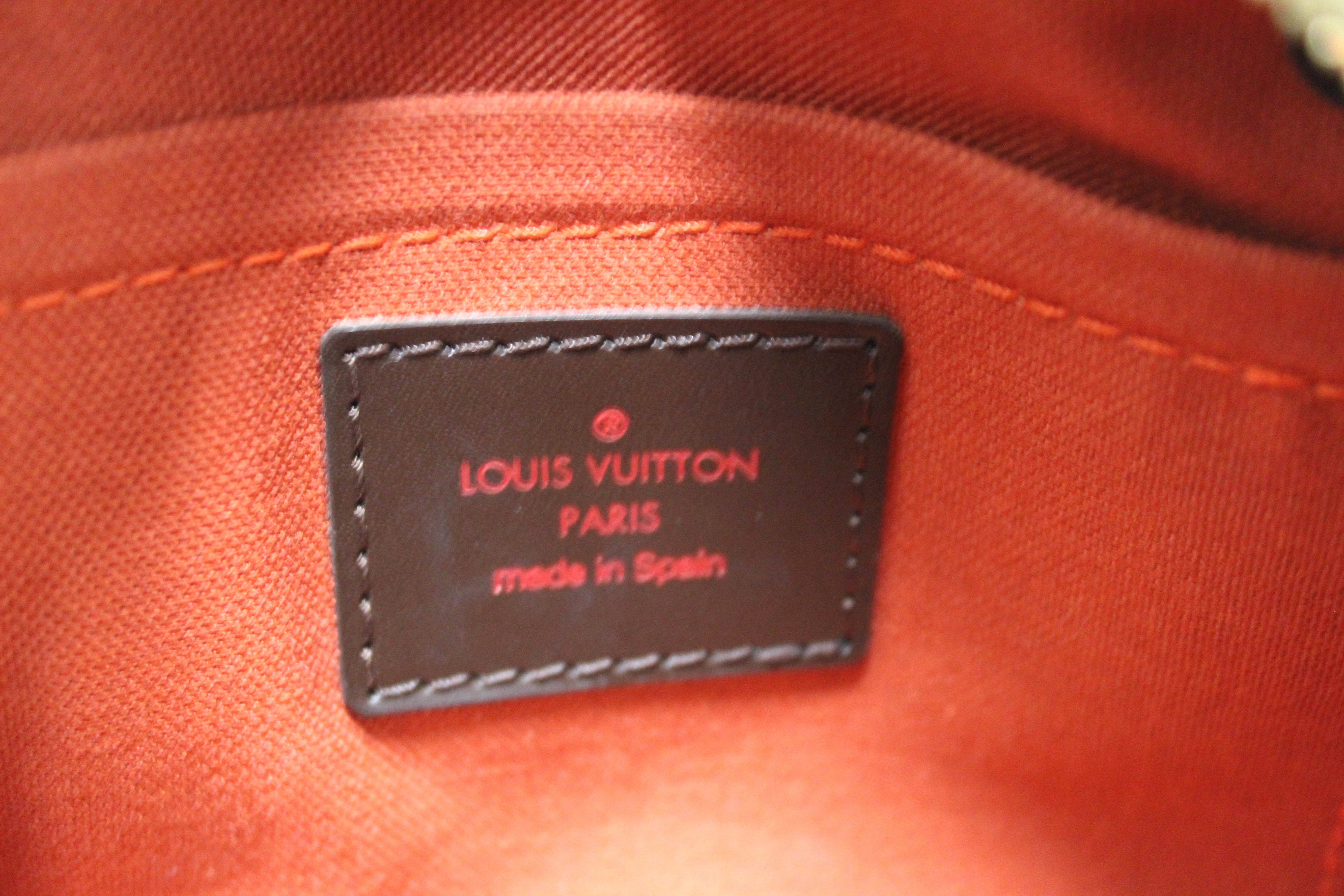 N41152 Louis Vuitton 2015 Damier Ebene Canvas Rivoli PM