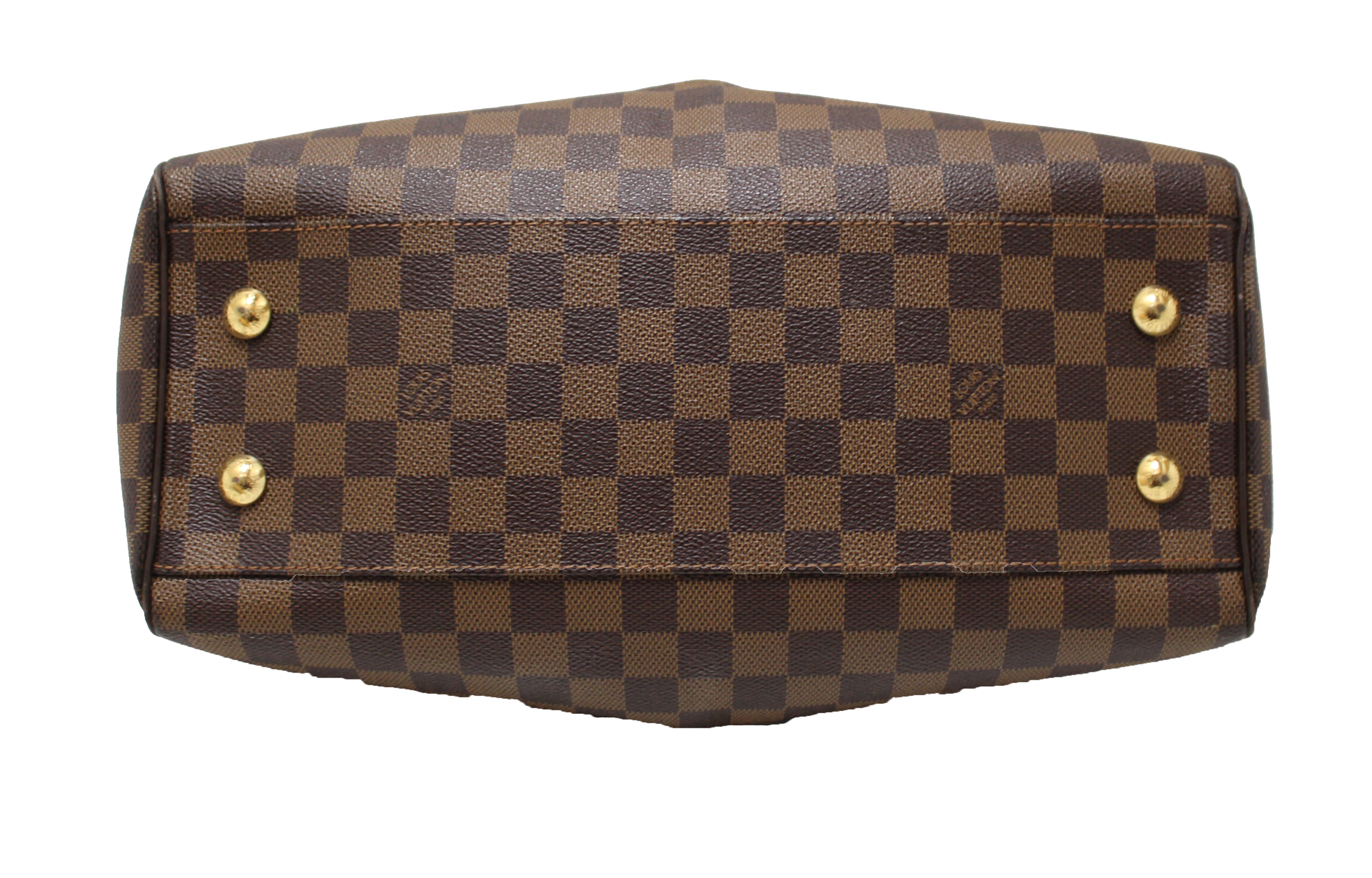 Authentic Louis Vuitton Damier Ebene Canvas Trevi PM Shoulder Bag