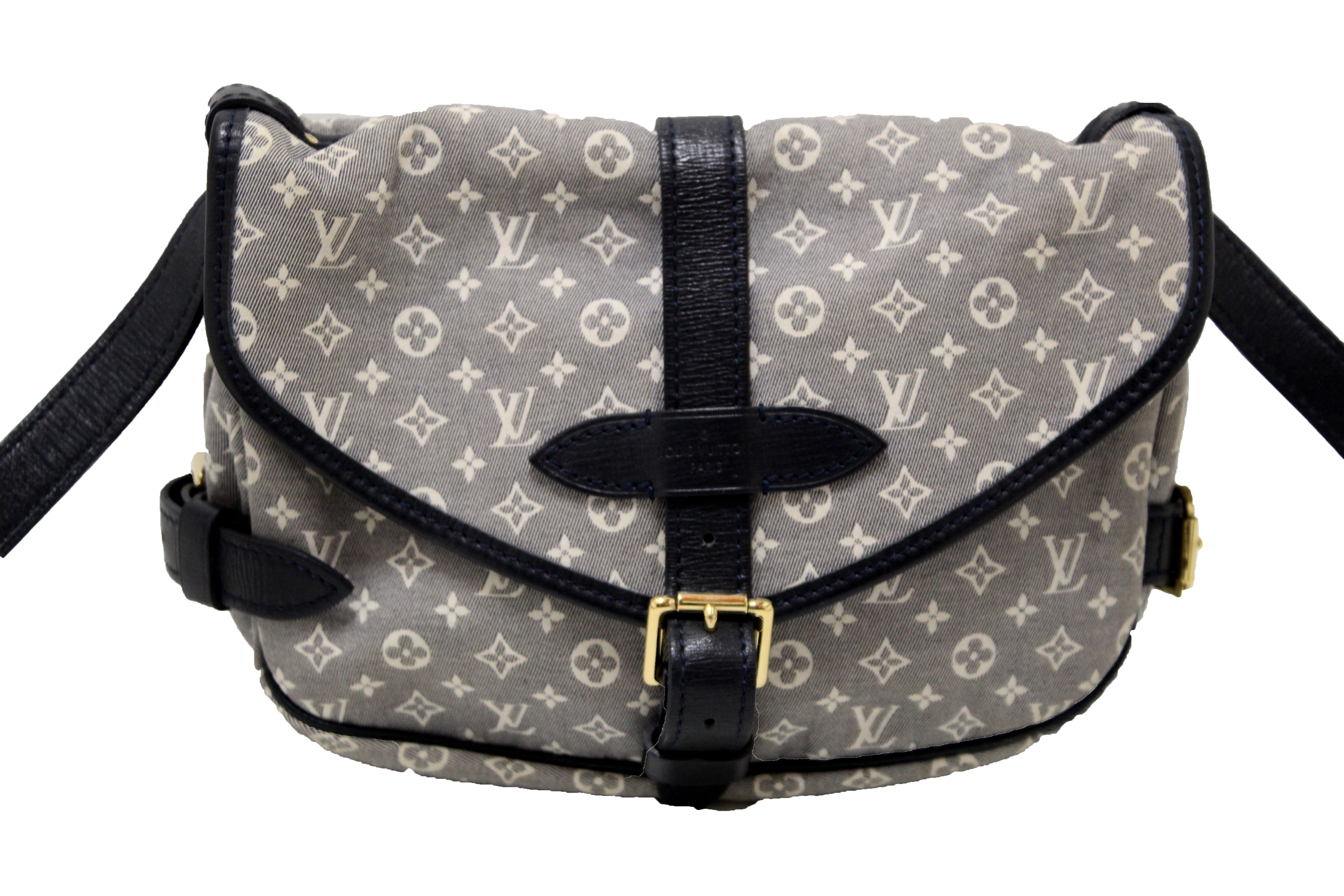 Louis Vuitton Saumur PM Shoulder Bag Monogram Idylle Sepia M40669 MB2142  89683