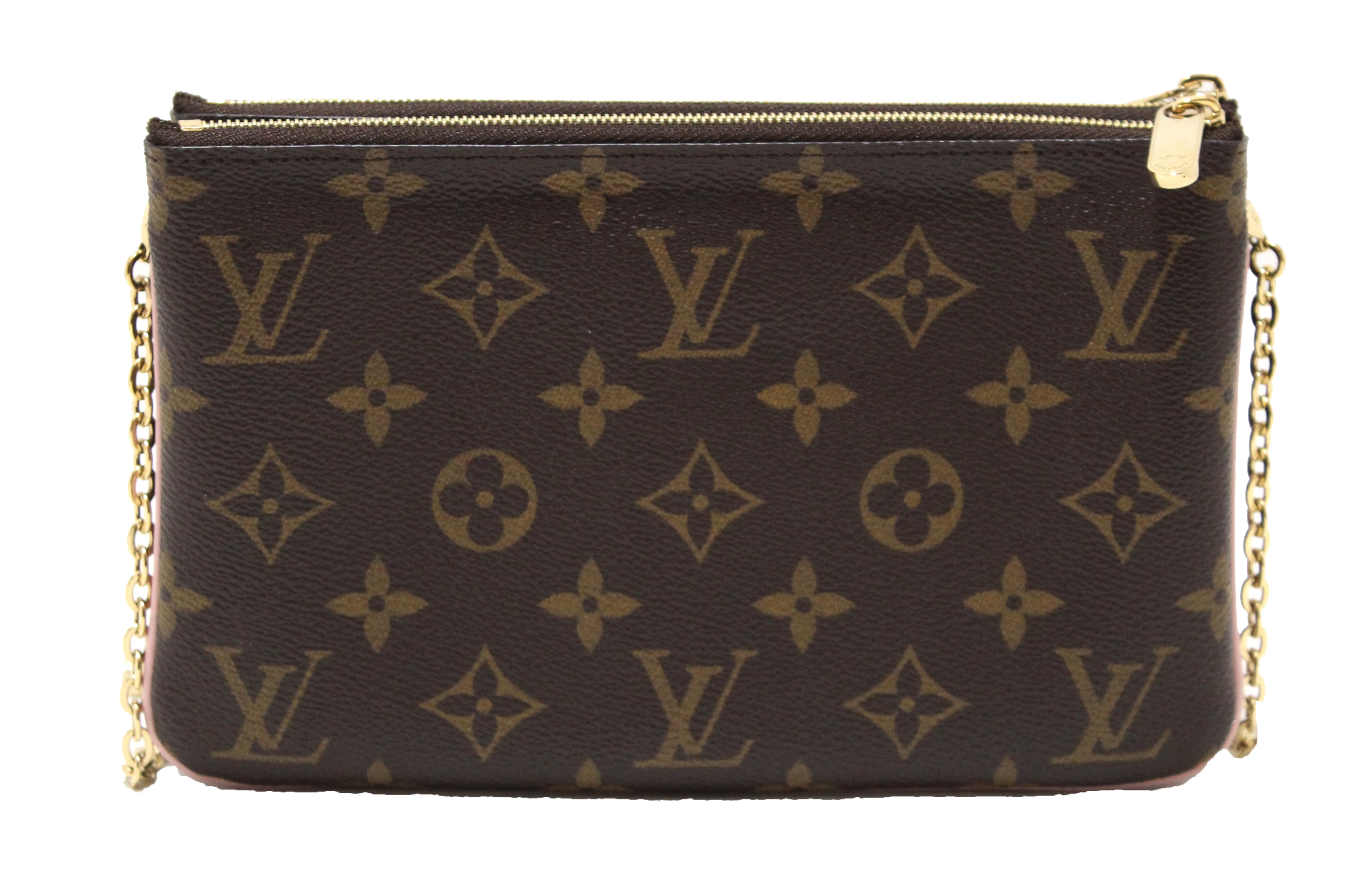 Louis Vuitton Double Zip Pochette Limited Edition Blooming Flowers