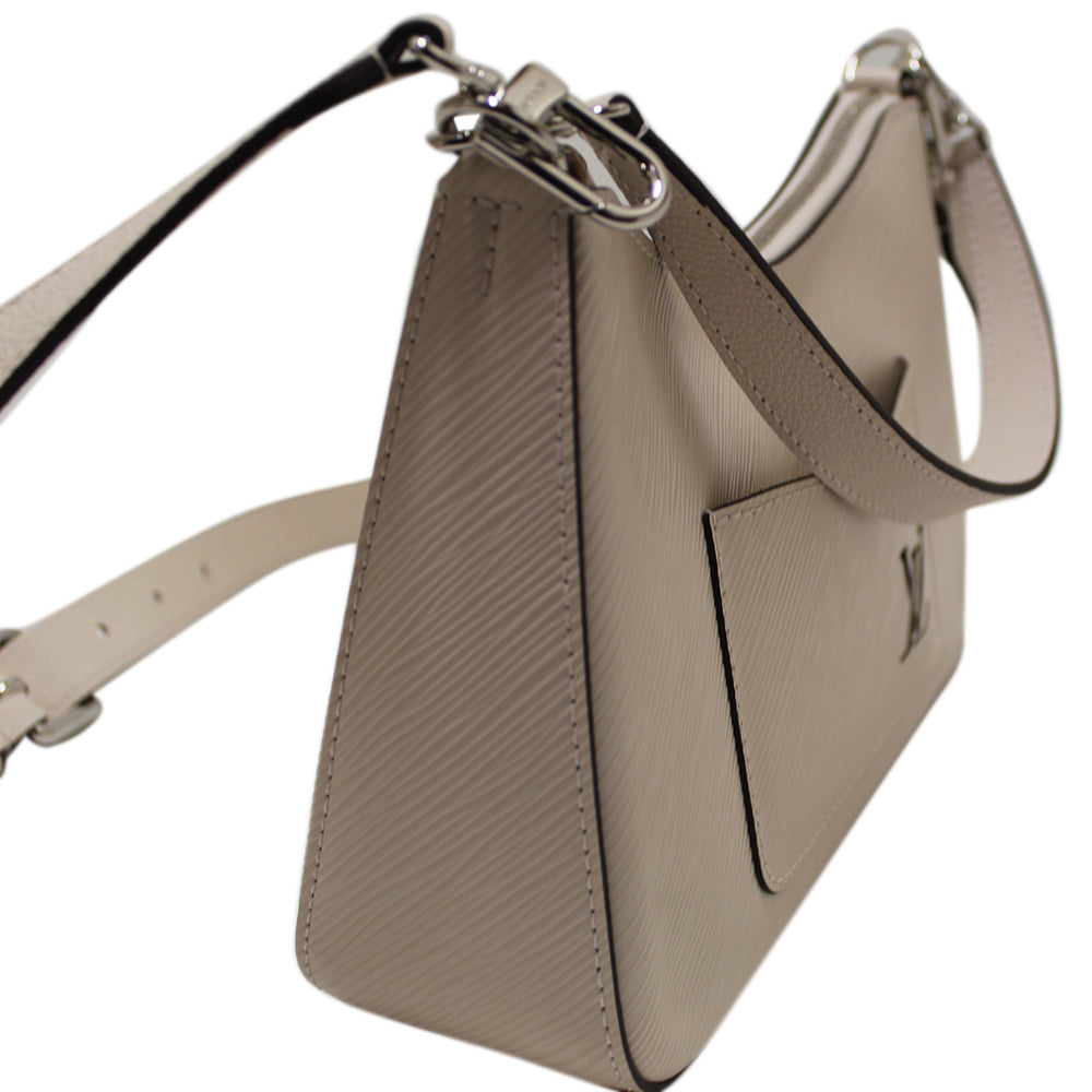 Replica Louis Vuitton White Marelle Bag Epi Leather M80689 BLV166 for Sale