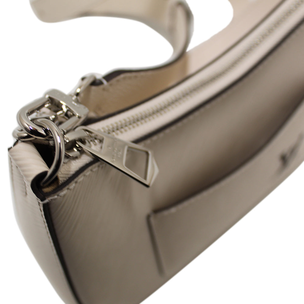 Louis Vuitton Black Epi Marelle Satchel White Leather ref.975974