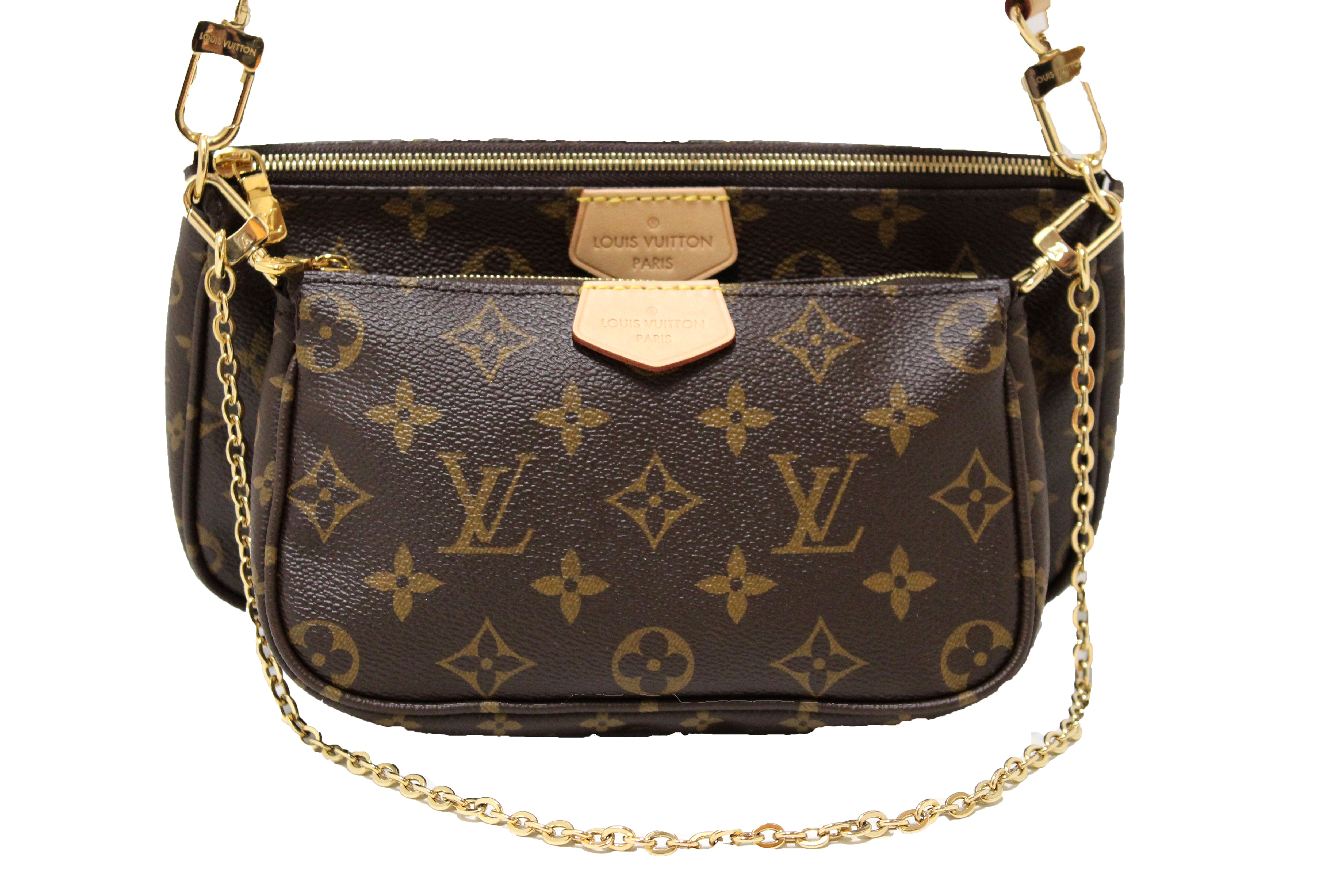 Authentic NEW Louis Vuitton Classic Monogram Multi-Pochette Accessoires Bag