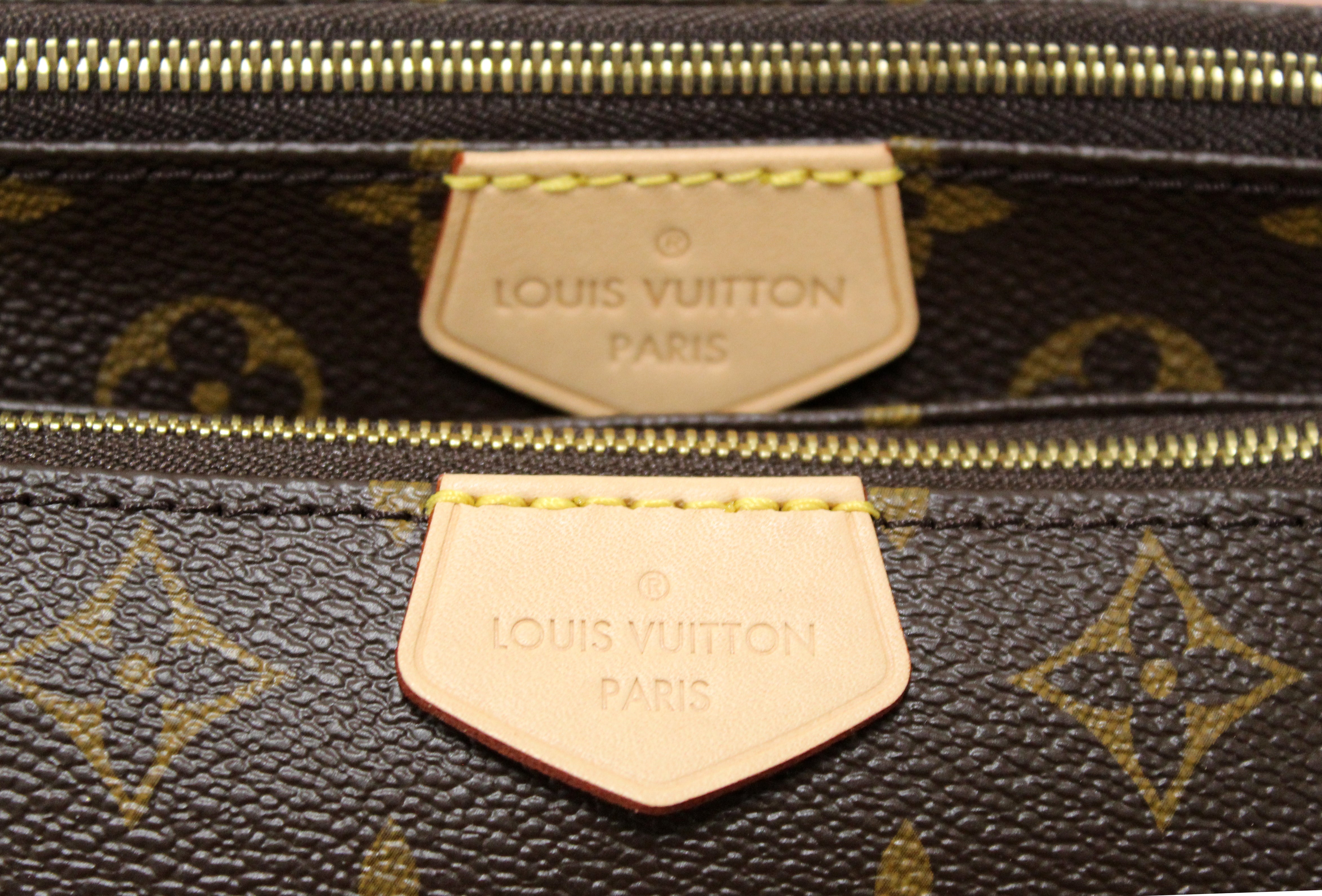 REAL VS FAKE Louis Vuitton Multi-Pochette Bag