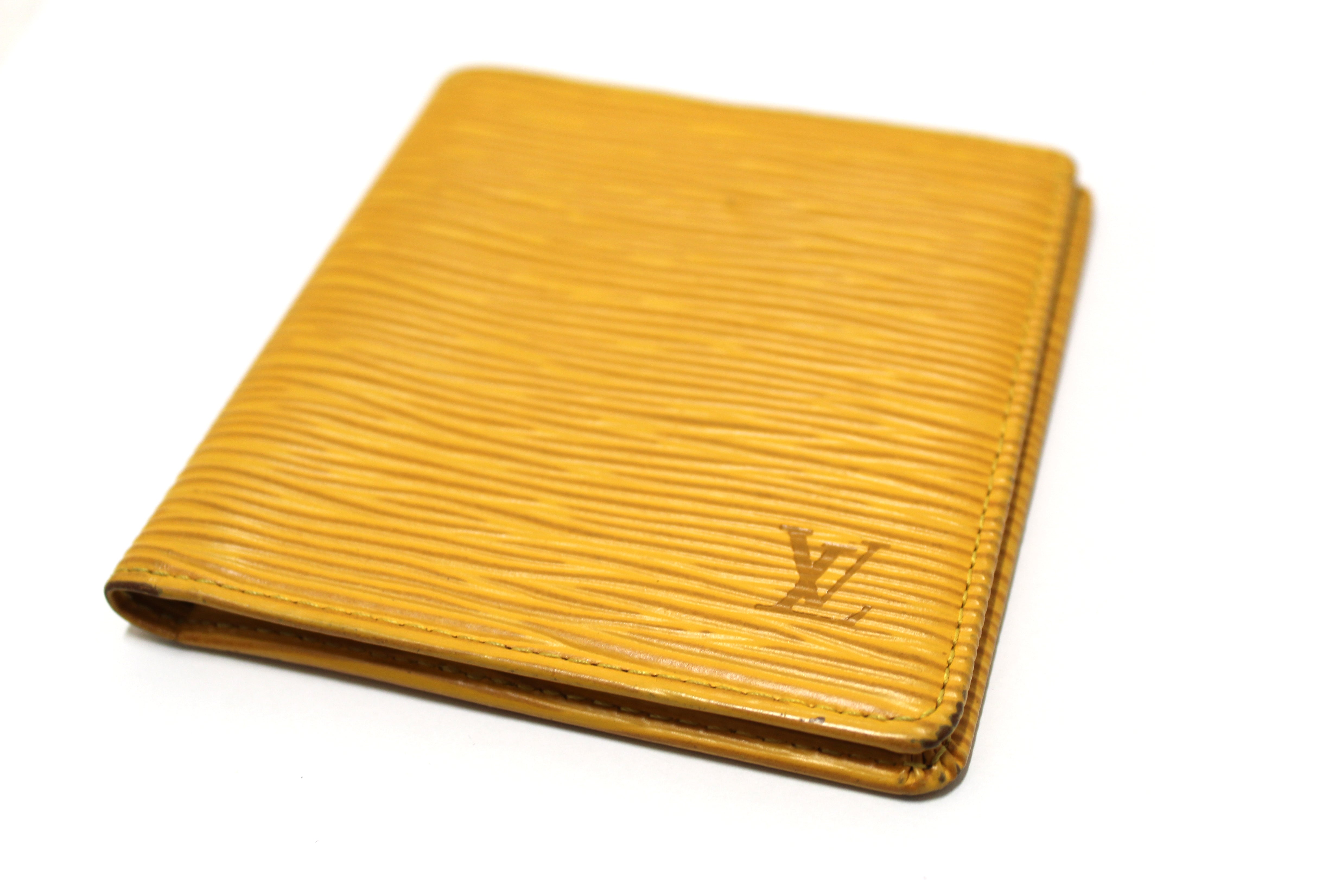 Louis Vuitton 1996 Epi Leather Bifold Wallet - Yellow Wallets, Accessories  - LOU672706
