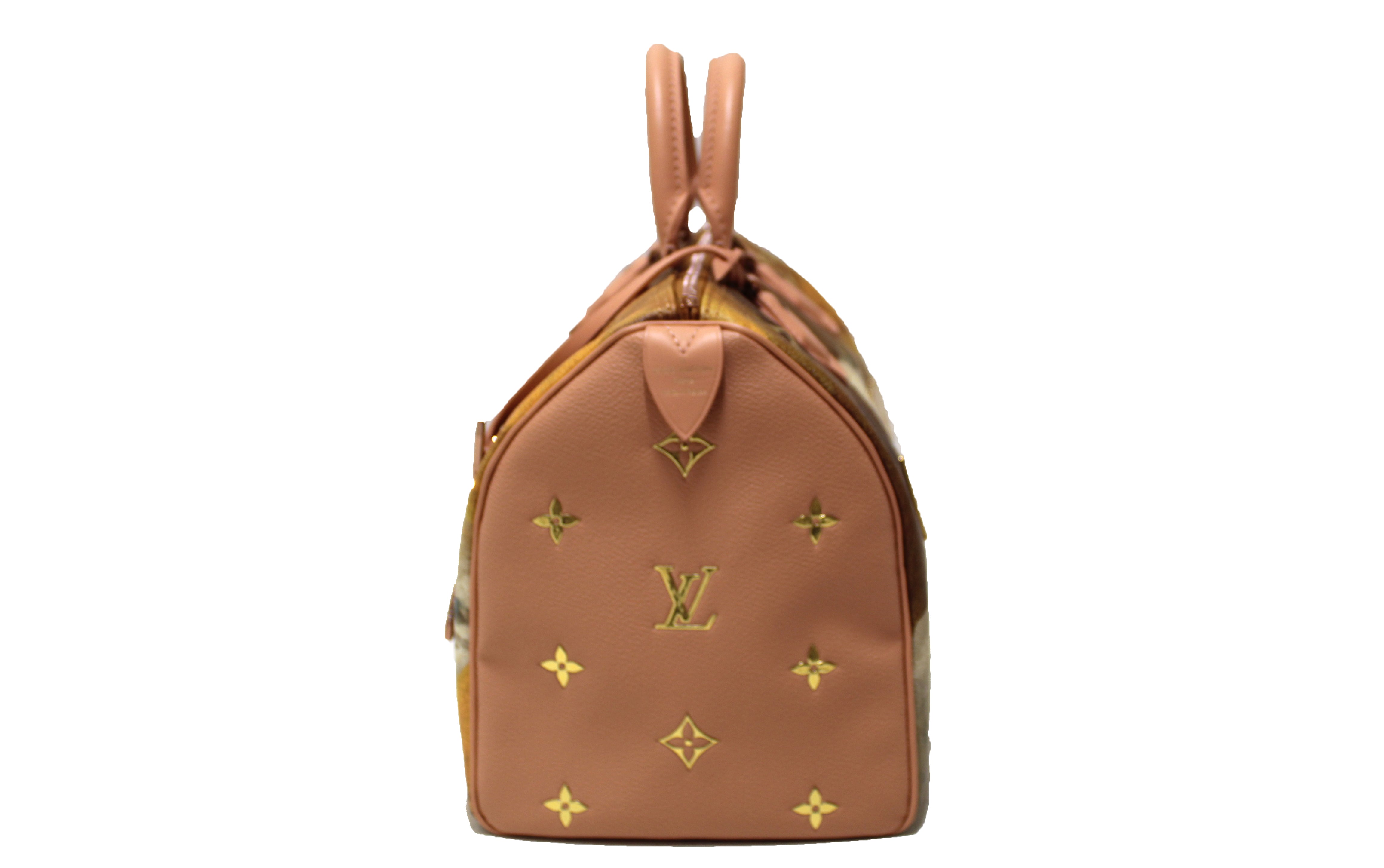 Louis Vuitton 2017 Speedy 30 Masters Collection Fragonard Handbag