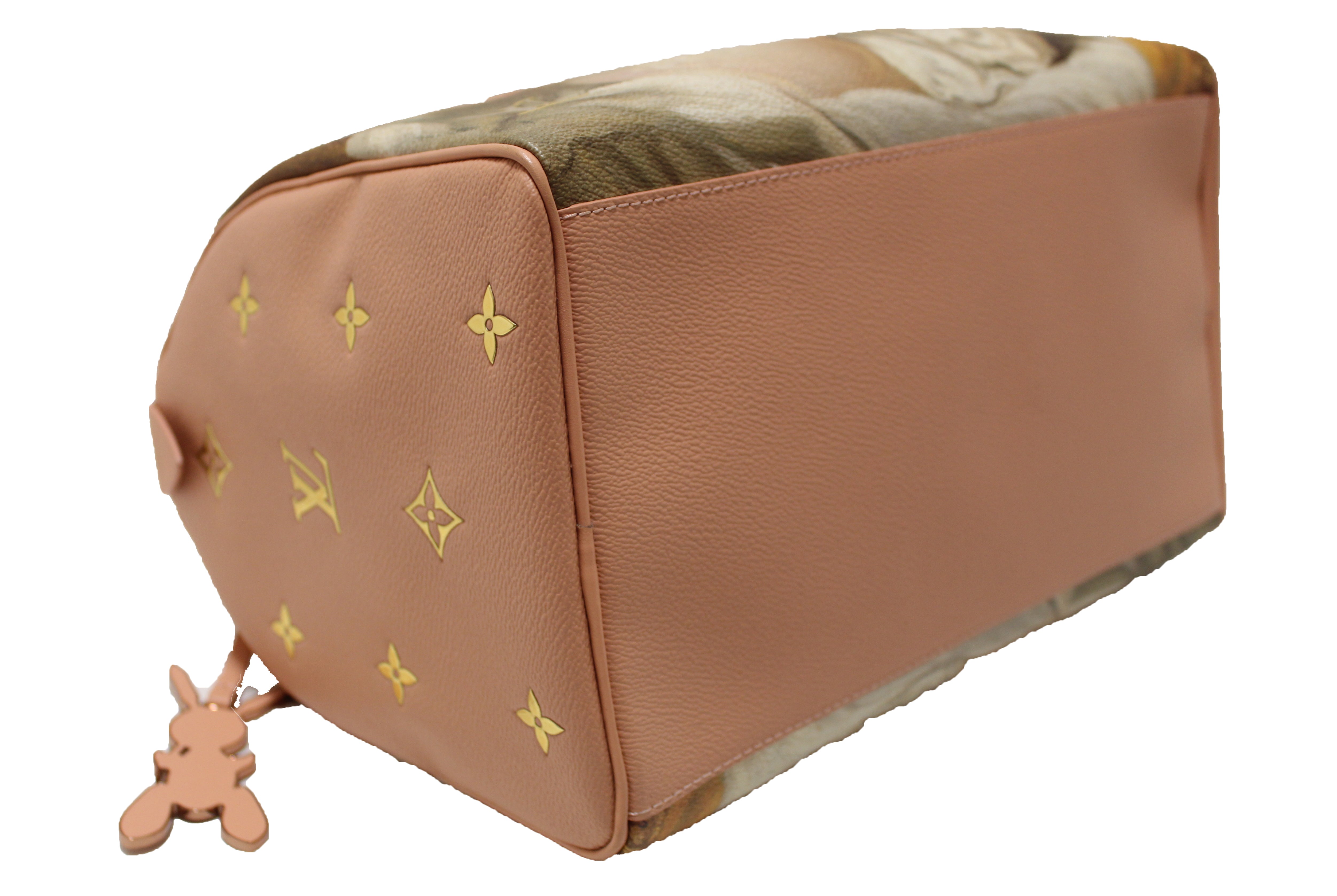 Authentic Louis Vuitton Limited Edition Masters Speedy 30 Jeff Koons Fragonard Bag