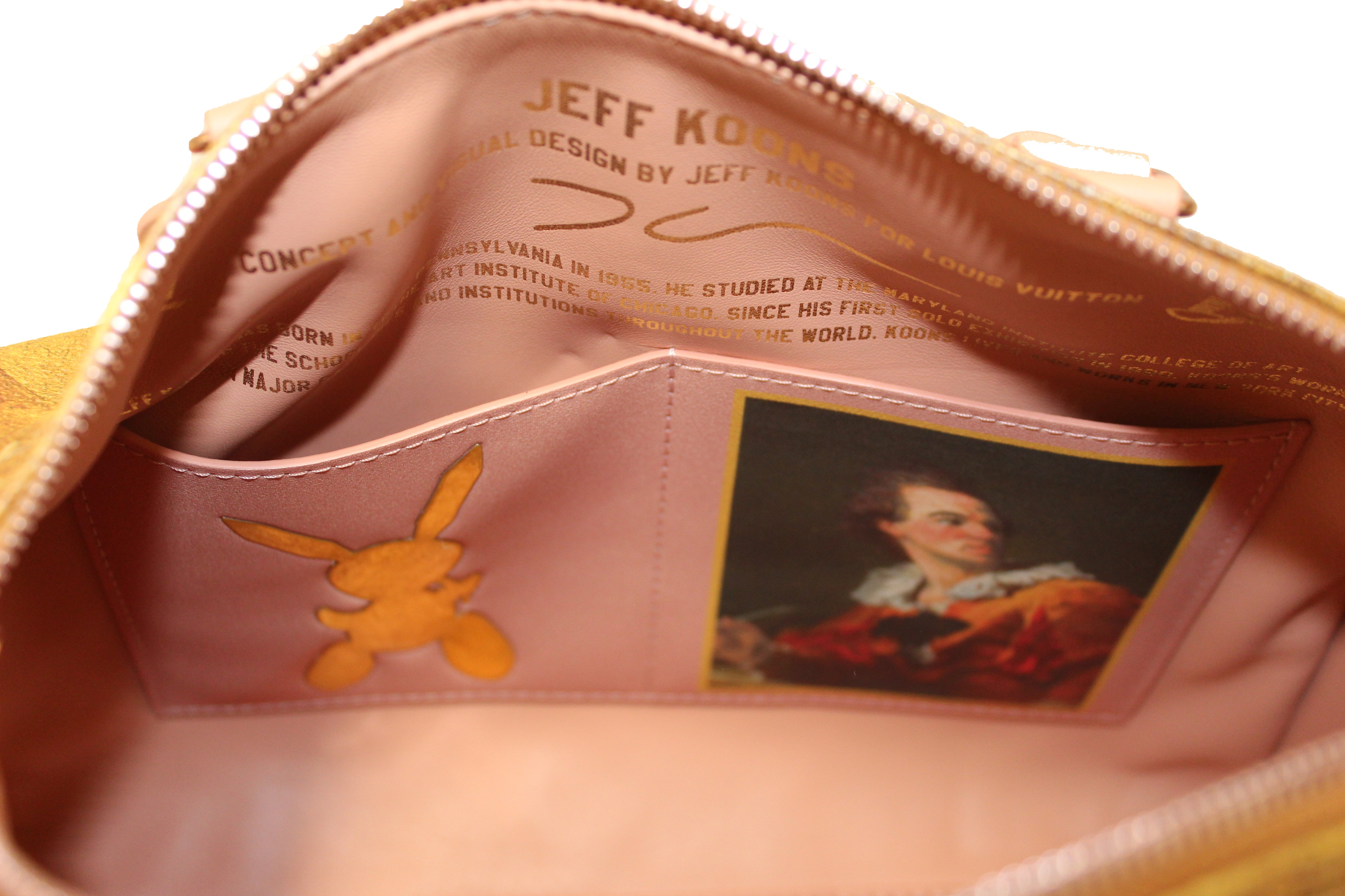 Louis Vuitton Masters x jeff koons Fragonard Bag