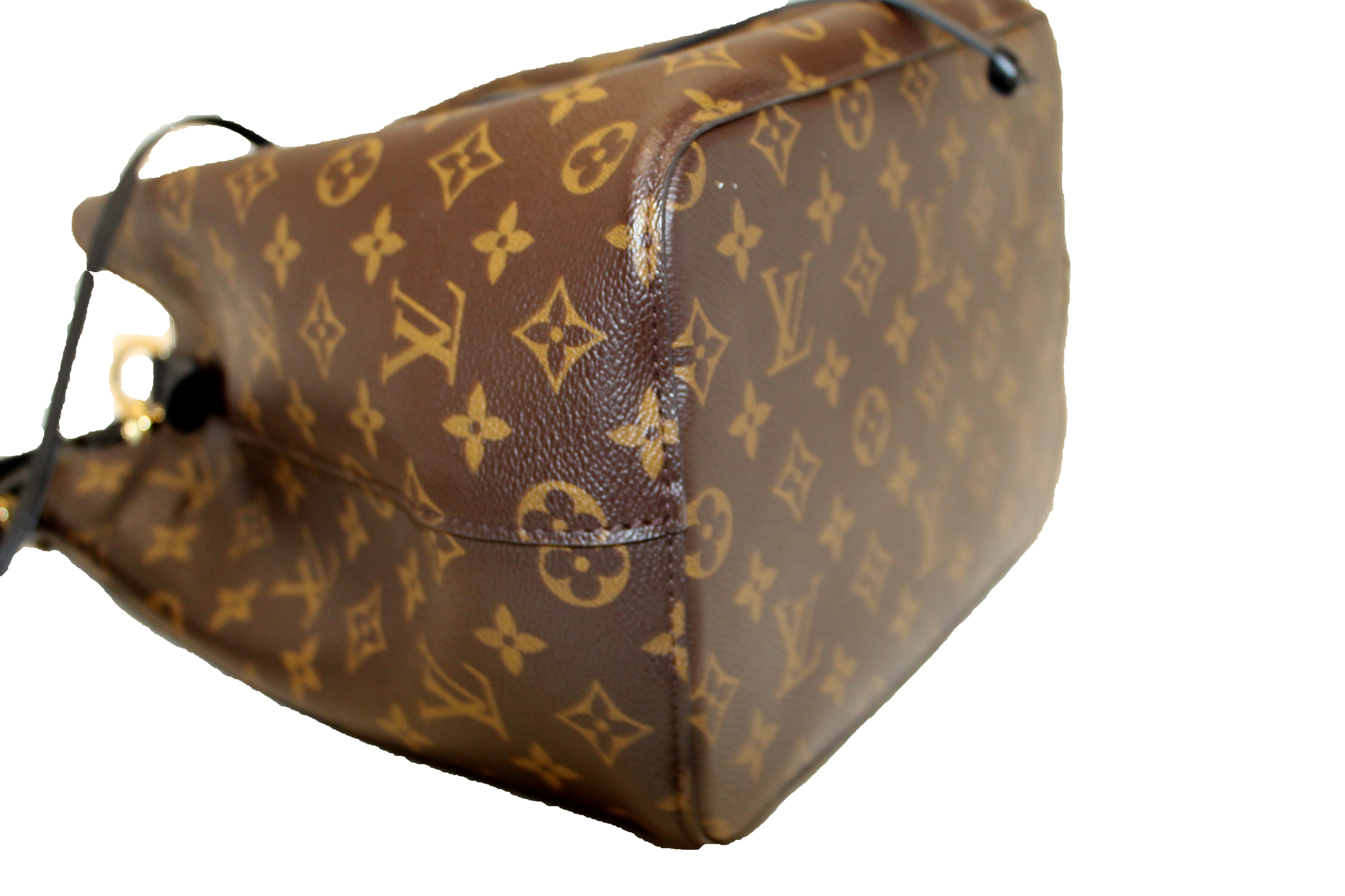 Authentic Louis Vuitton Classic Monogram Black NeoNoe Shoulder Bag