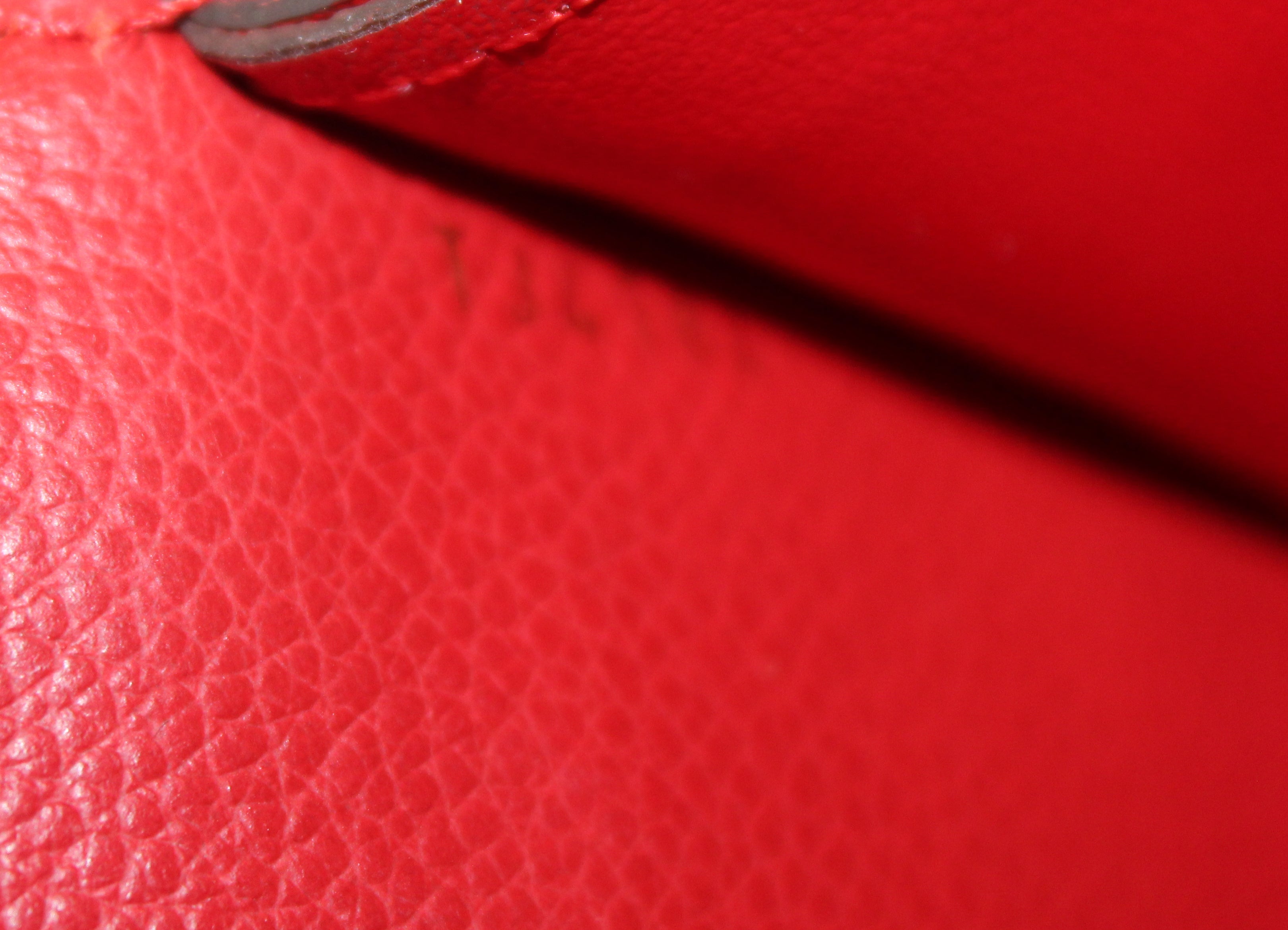 Louis Vuitton Saint Germain Handbag Monogram Empreinte Leather BB Red  229114141
