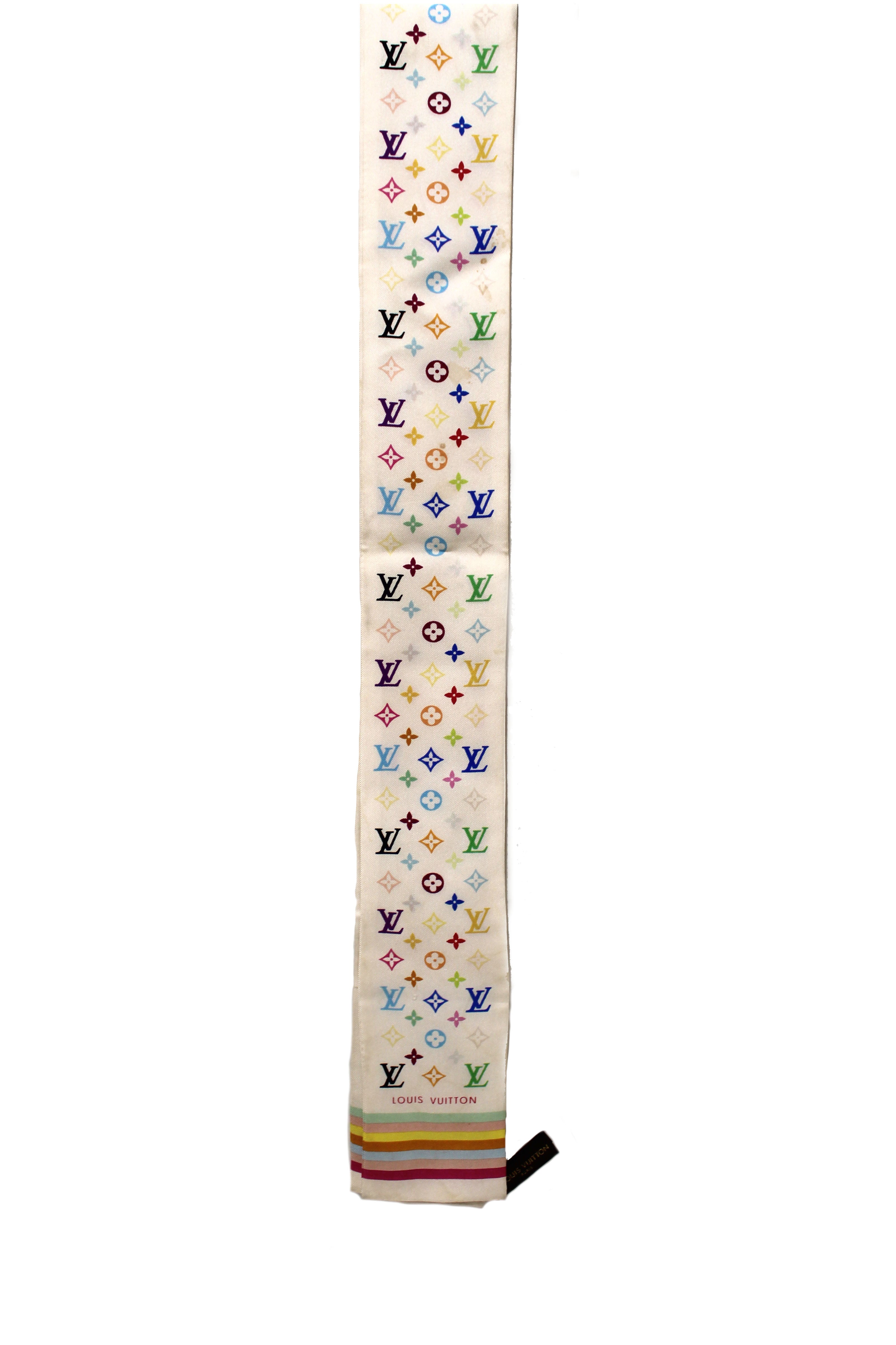 Louis Vuitton 2000s pre-owned monogram multicolour bandeau scarf