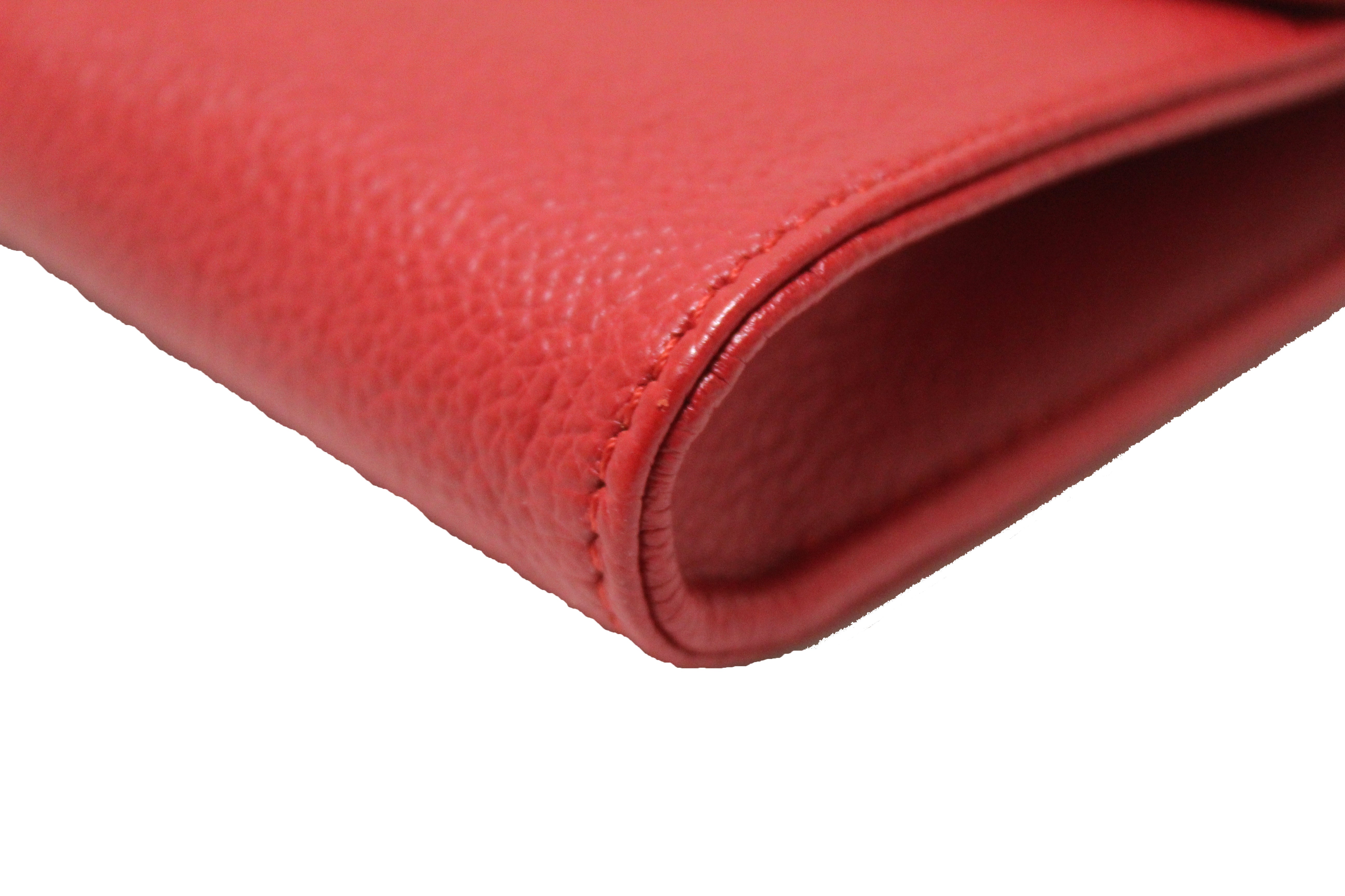Louis Vuitton Red Empreinte Leather Saint-Germain Pochette With