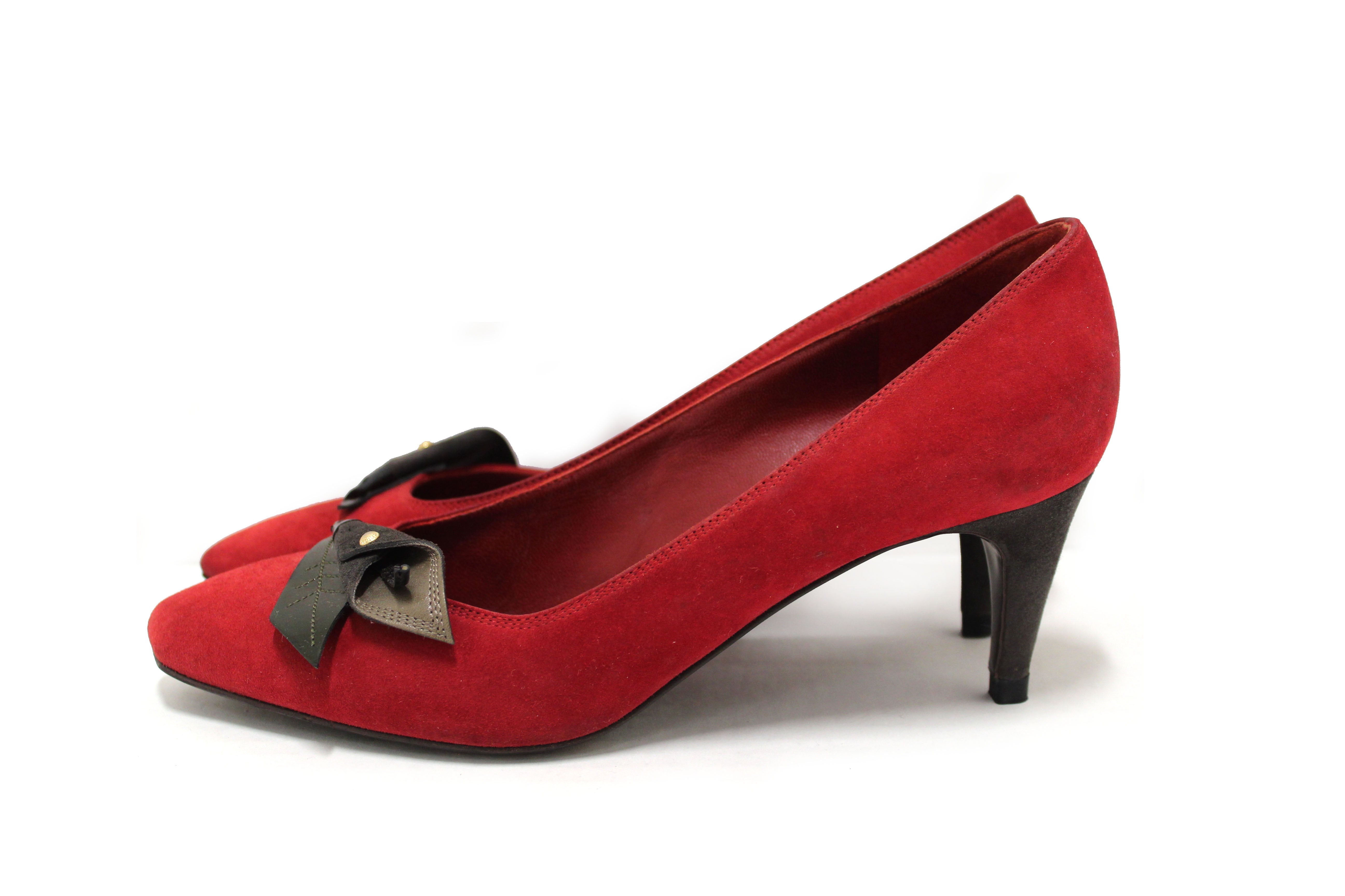 What is Red Bottom Heels Plus Size Office Shoes Lv's Elegant PU